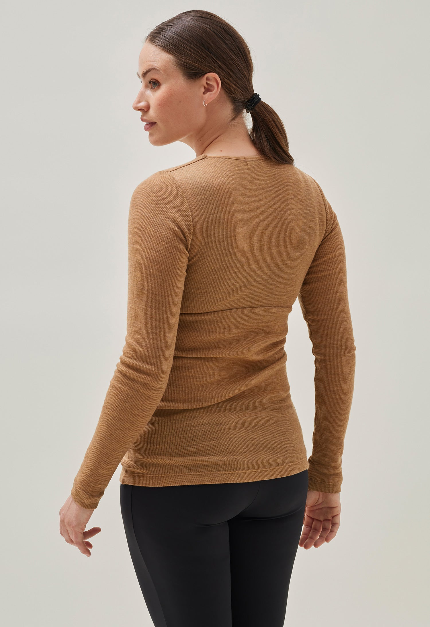 Merino Organic Wool Maternity & Nursing Top