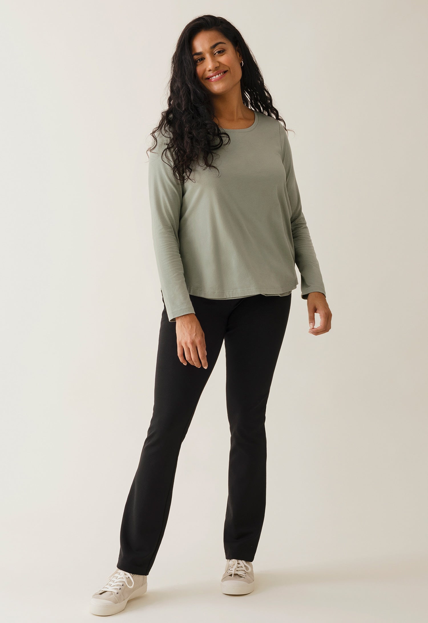 Once-on-never-off Straight Leg Pants