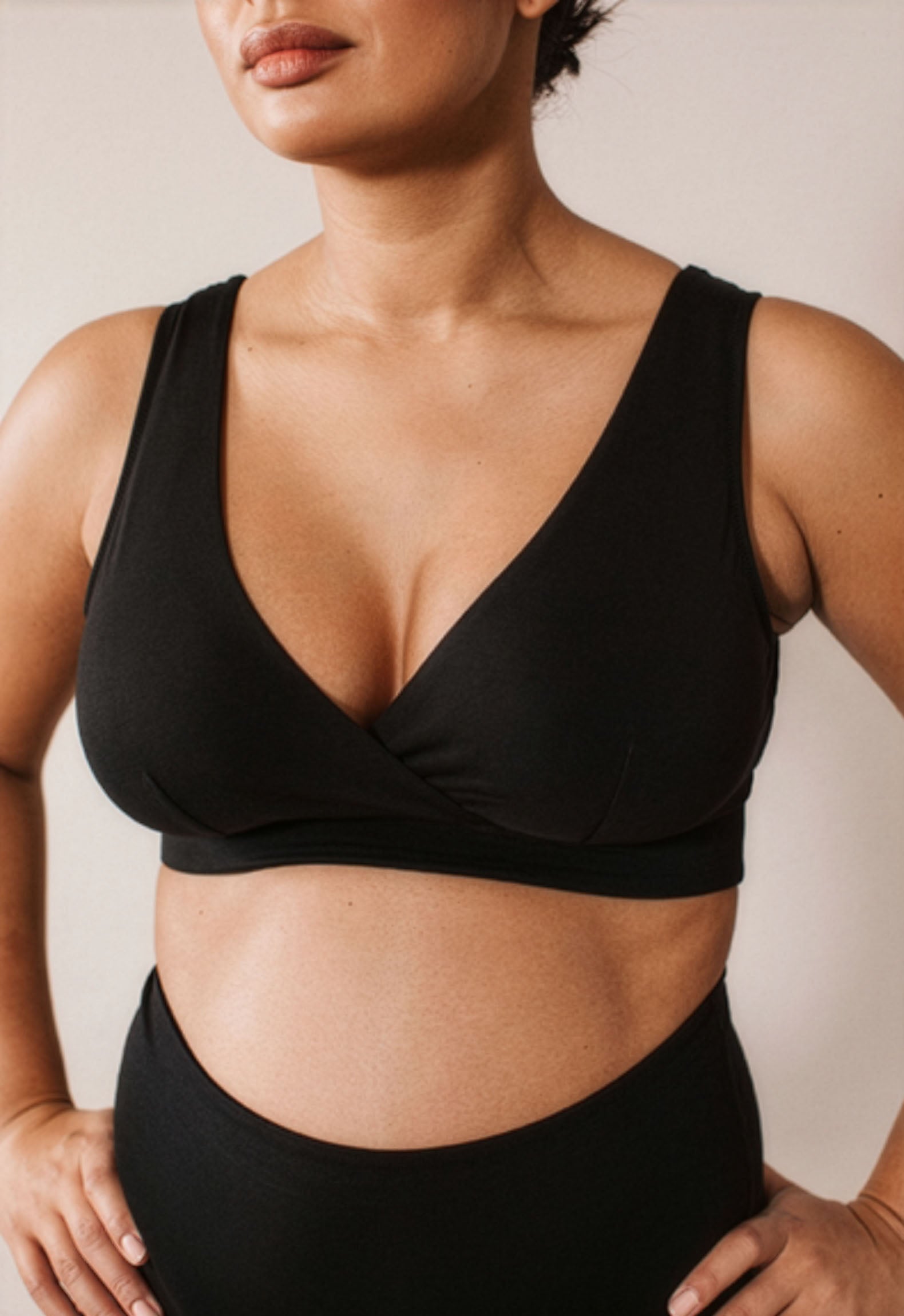 Soft Nursing Bra (Full Cup) 34D – 48 DDD/E in Black