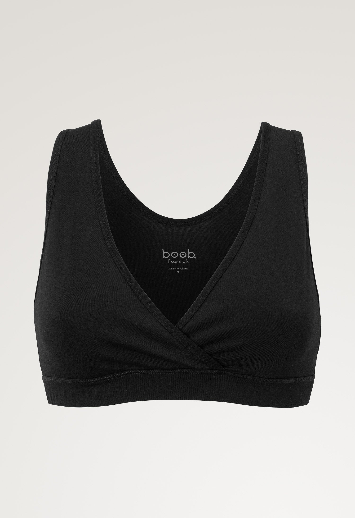 Essential Maternity & Nursing Bra in Black