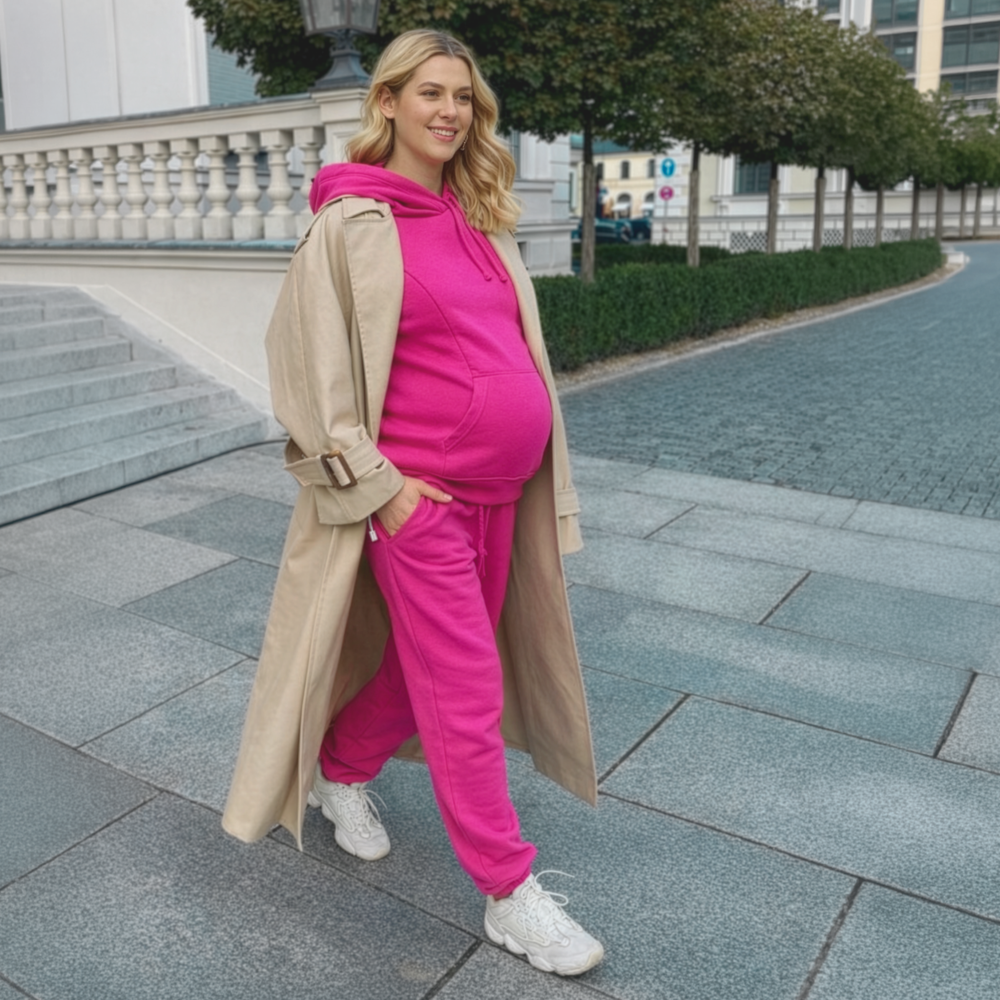 Cozy Maternity and Nursing Sweatsuit