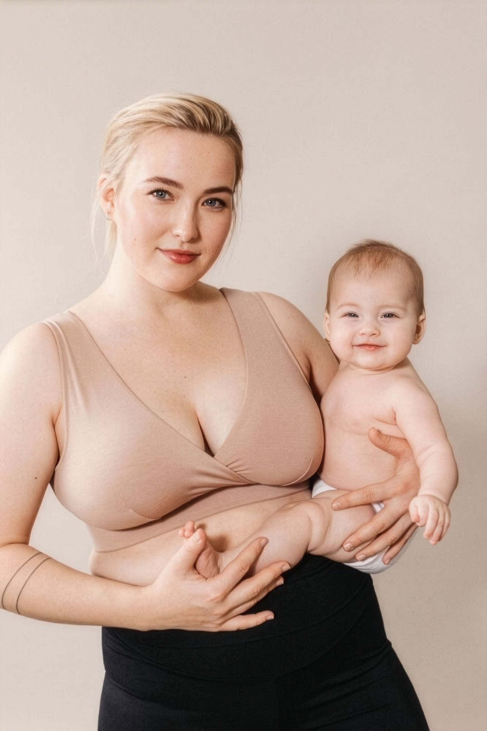 Soft Nursing Bra (Full Cup) 34D – 48 DDD/E in Sand
