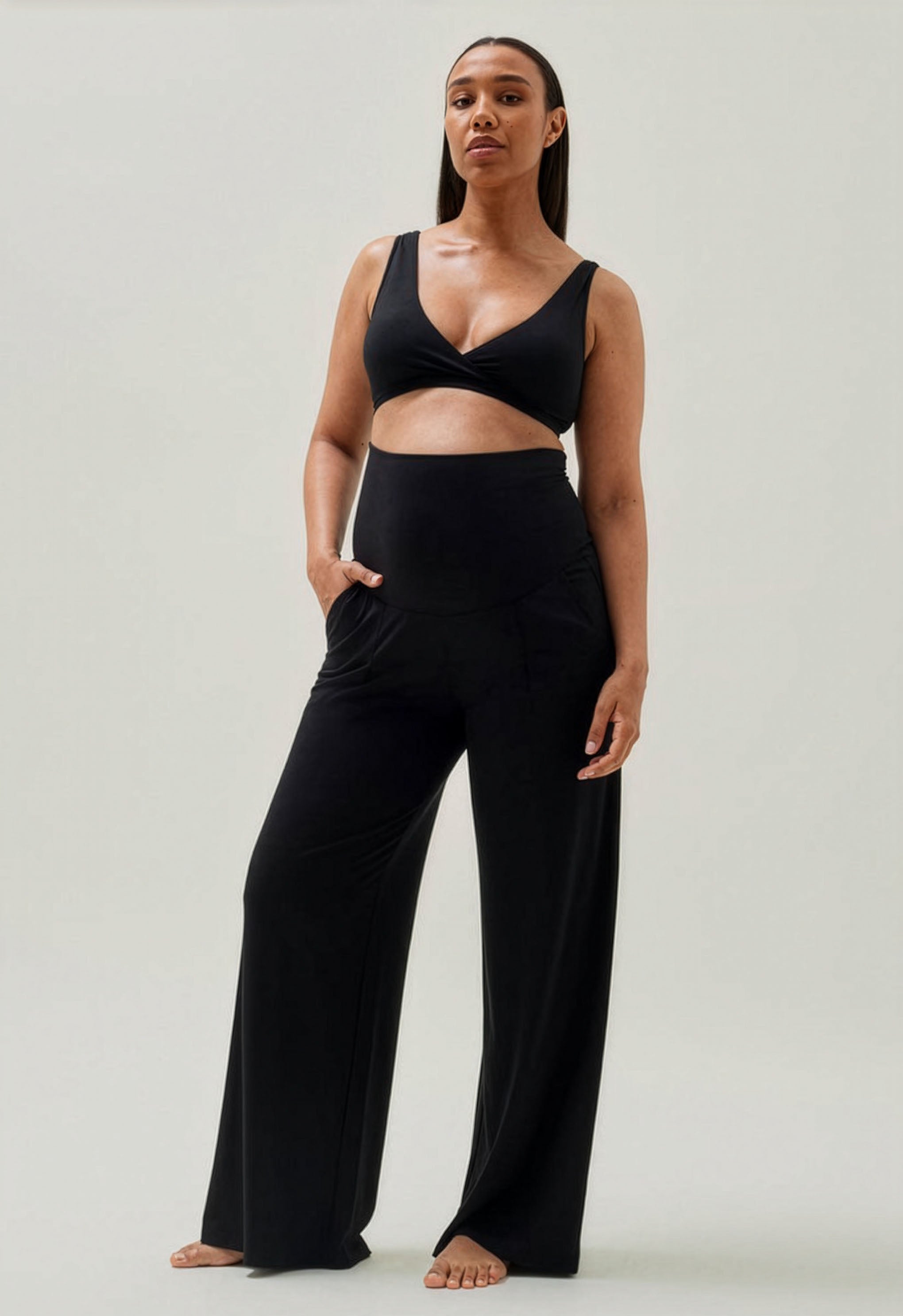 OONO Wide Leg Soft Maternity Pant