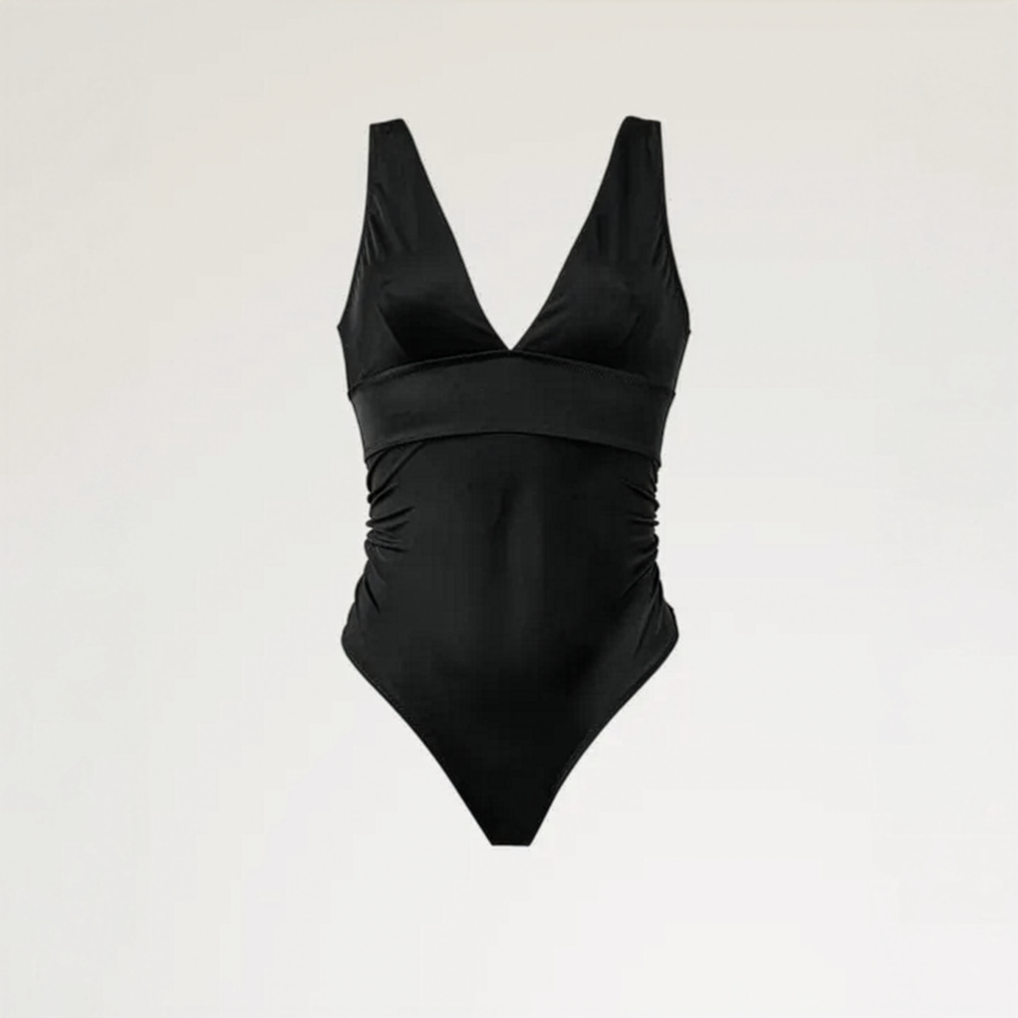 The Plunge Maternity & Nursing Swimsuit in Black