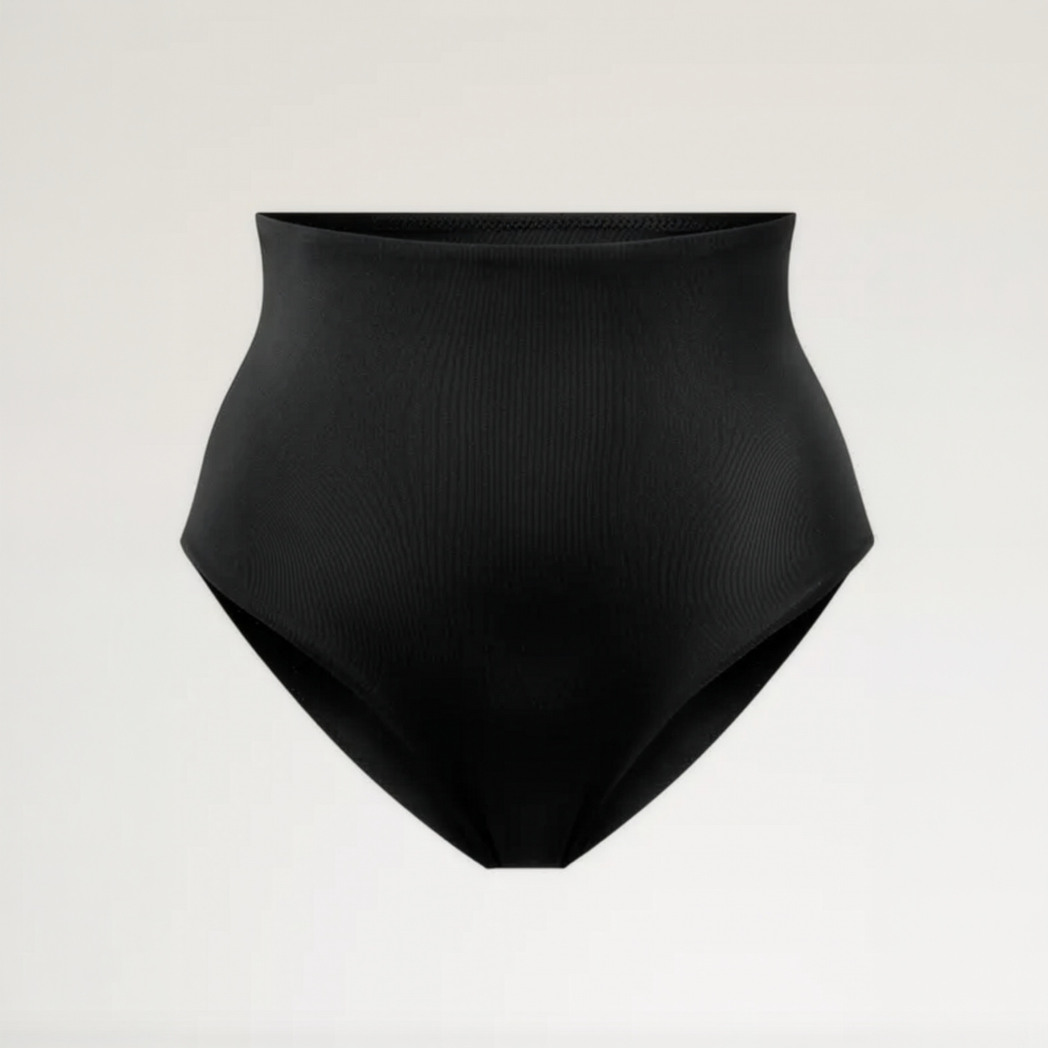 The High-Waist Maternity & Postpartum Bikini Bottom in Black