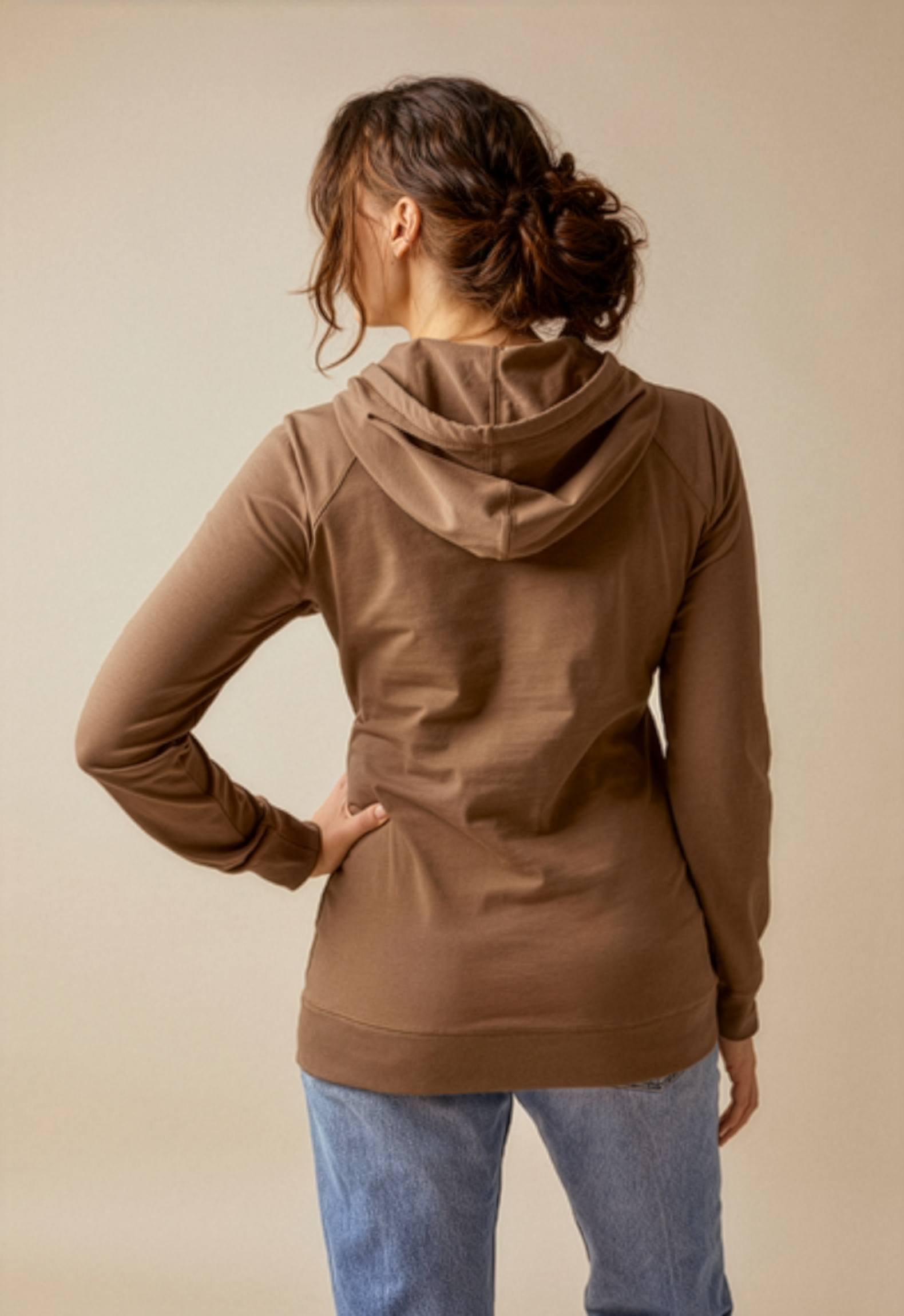 B-Warmer Hoodie in Hazelnut