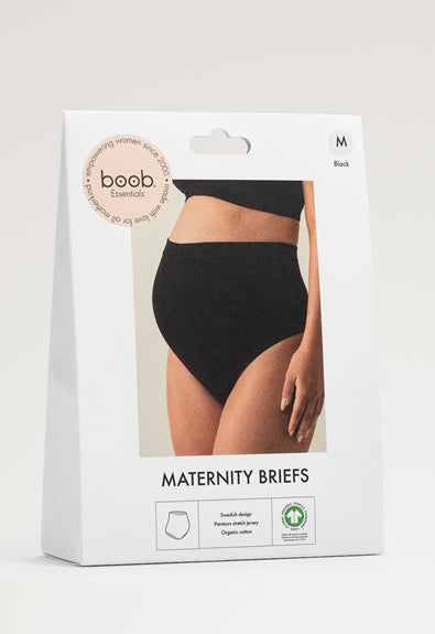 Essential Maternity Briefs in Black