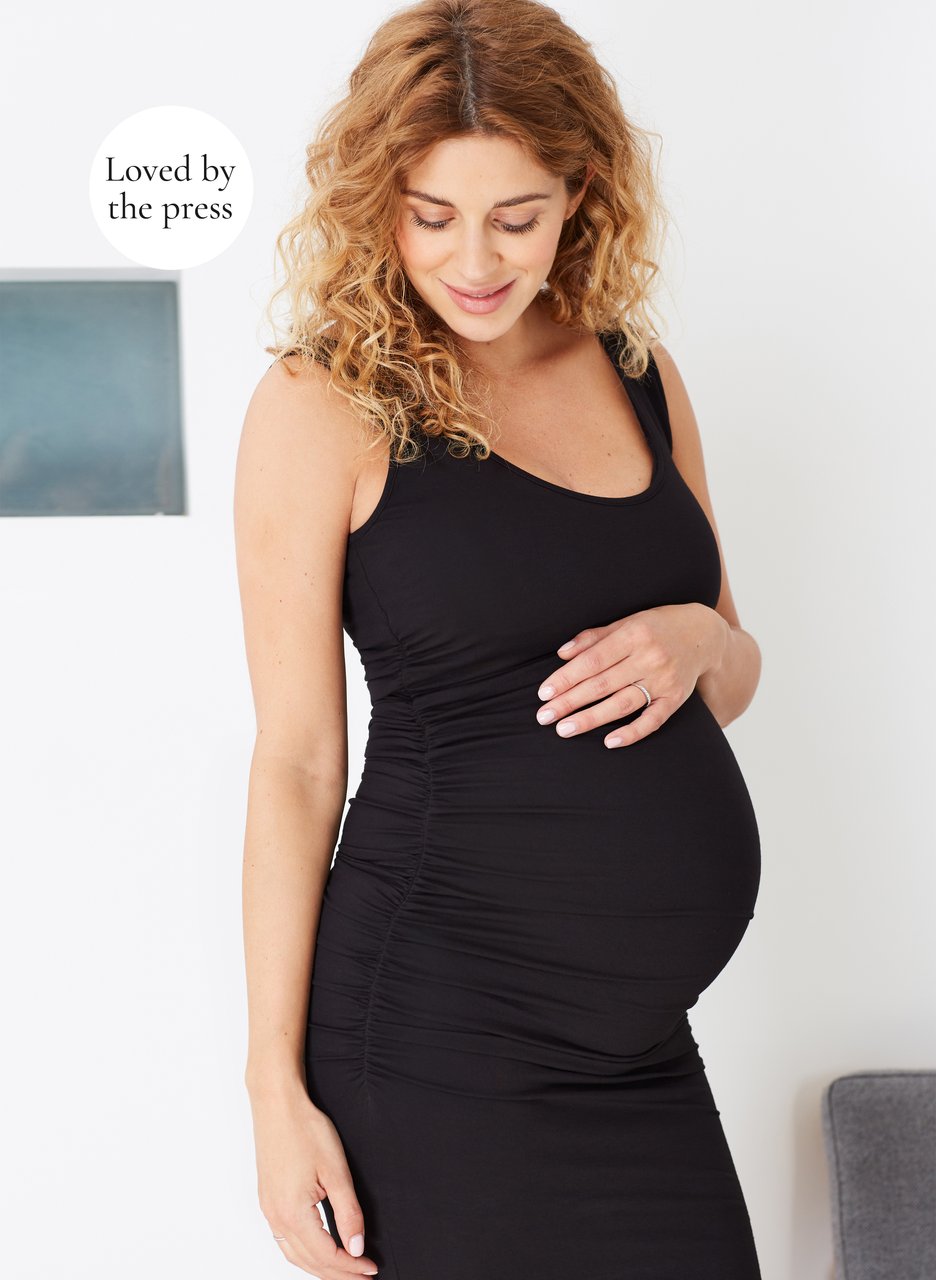 Ellis Maternity Tank Dress