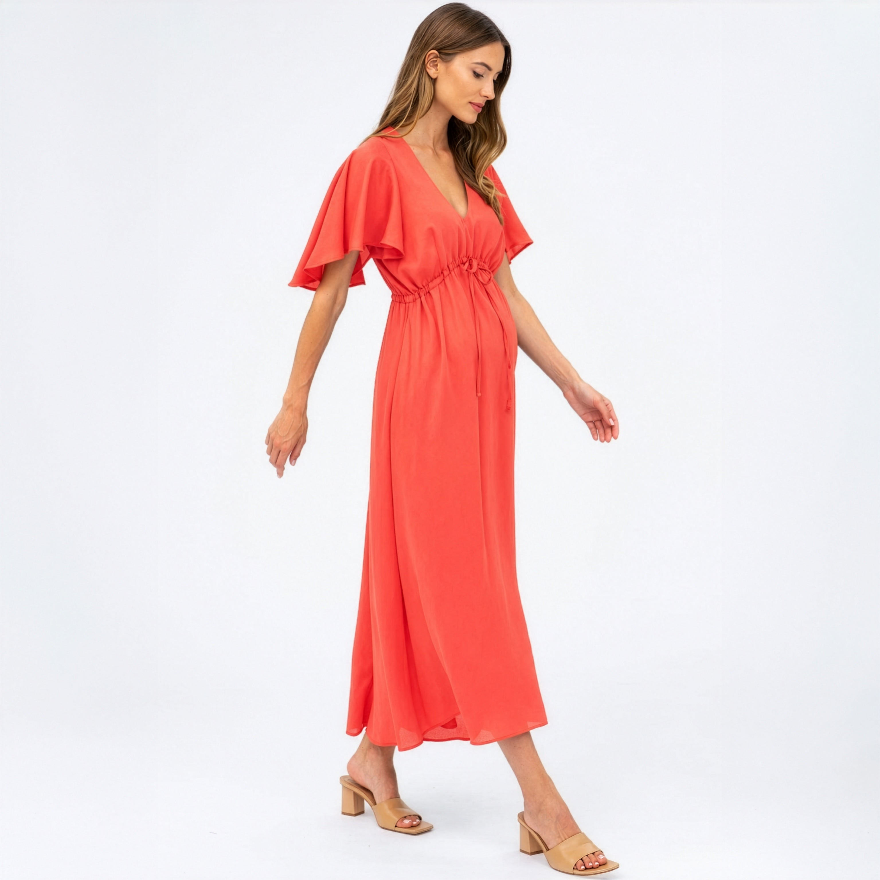 Valentina Maternity Maxi Dress