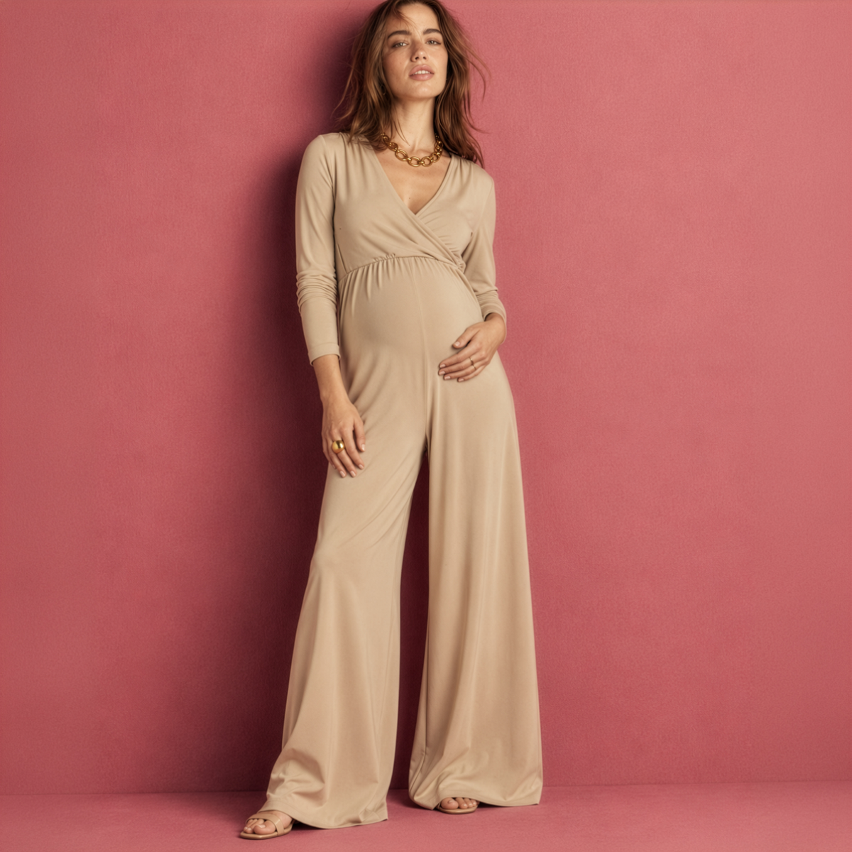 The Velour Maternity & Nursing Jumpsuit