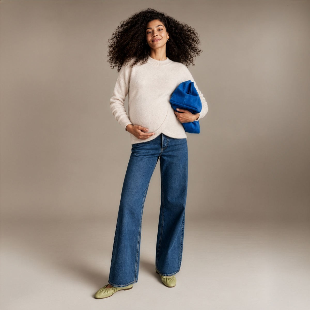 Addison Maternity & Nursing Knit Sweater