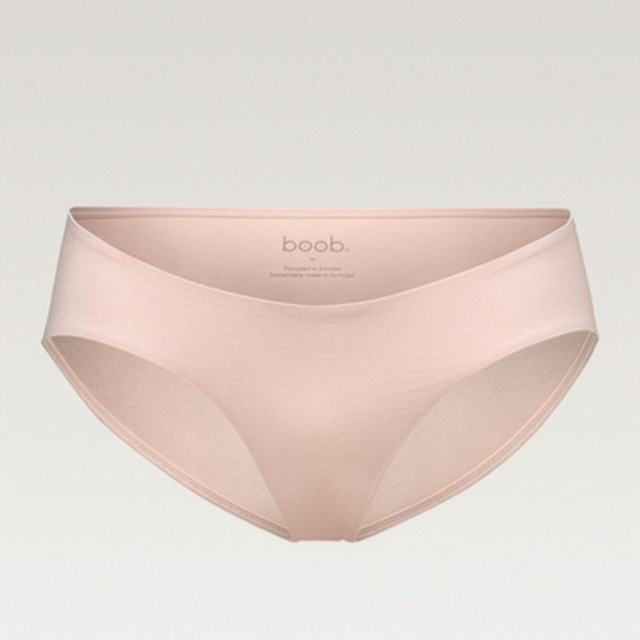 Low Waist Maternity Panties in Soft Pink