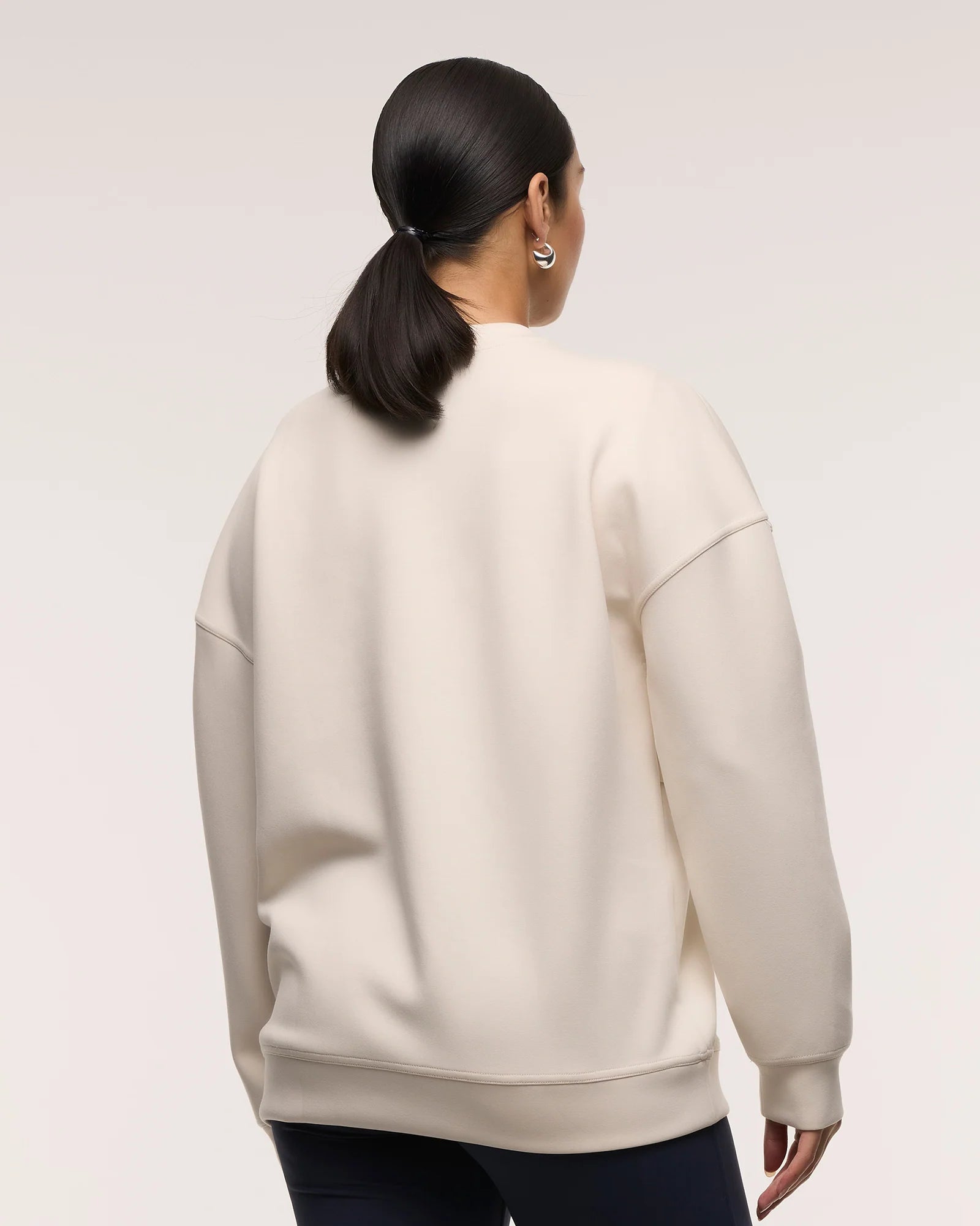 Oversized Feeding Zip Jumper
