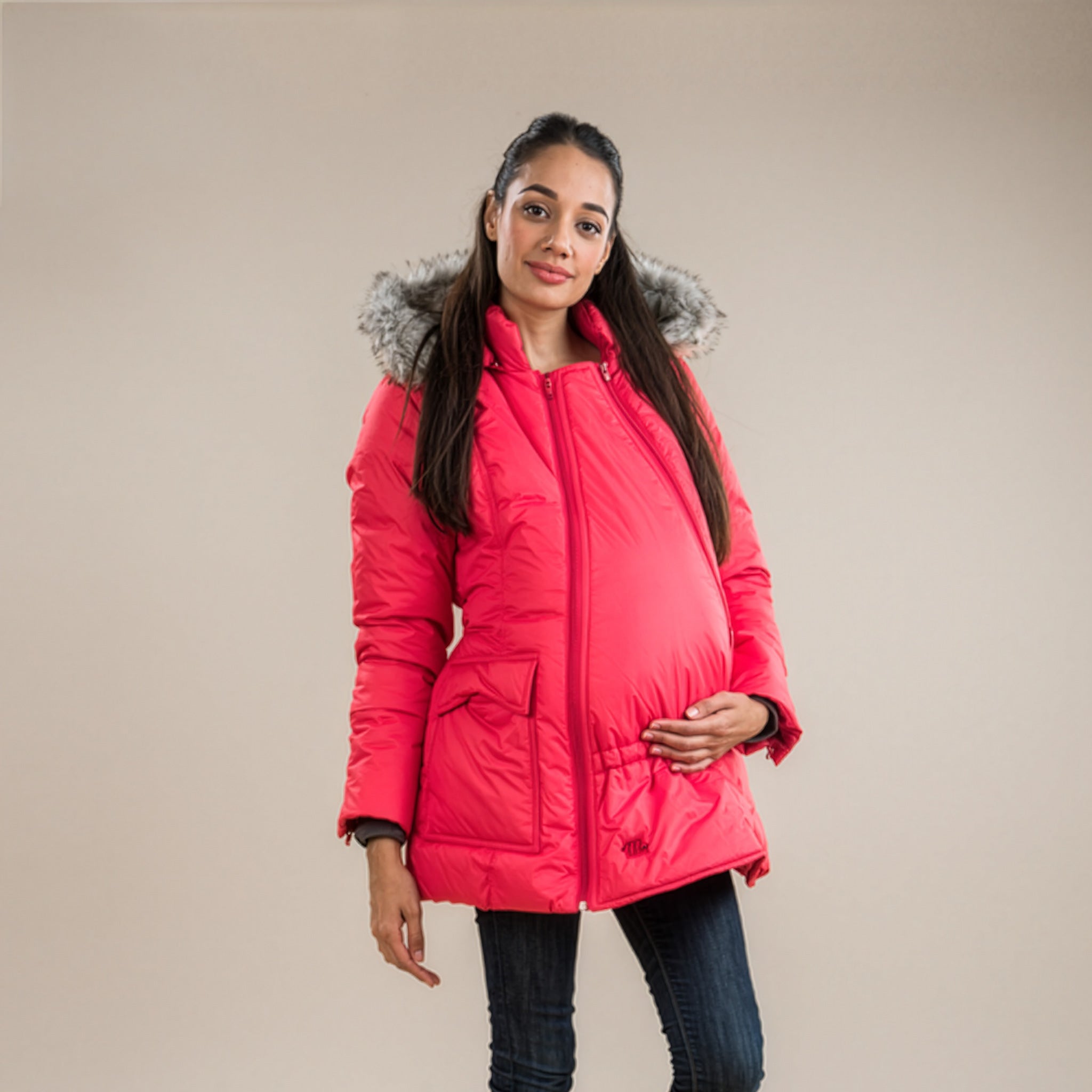 The M Coat in Red Delicious