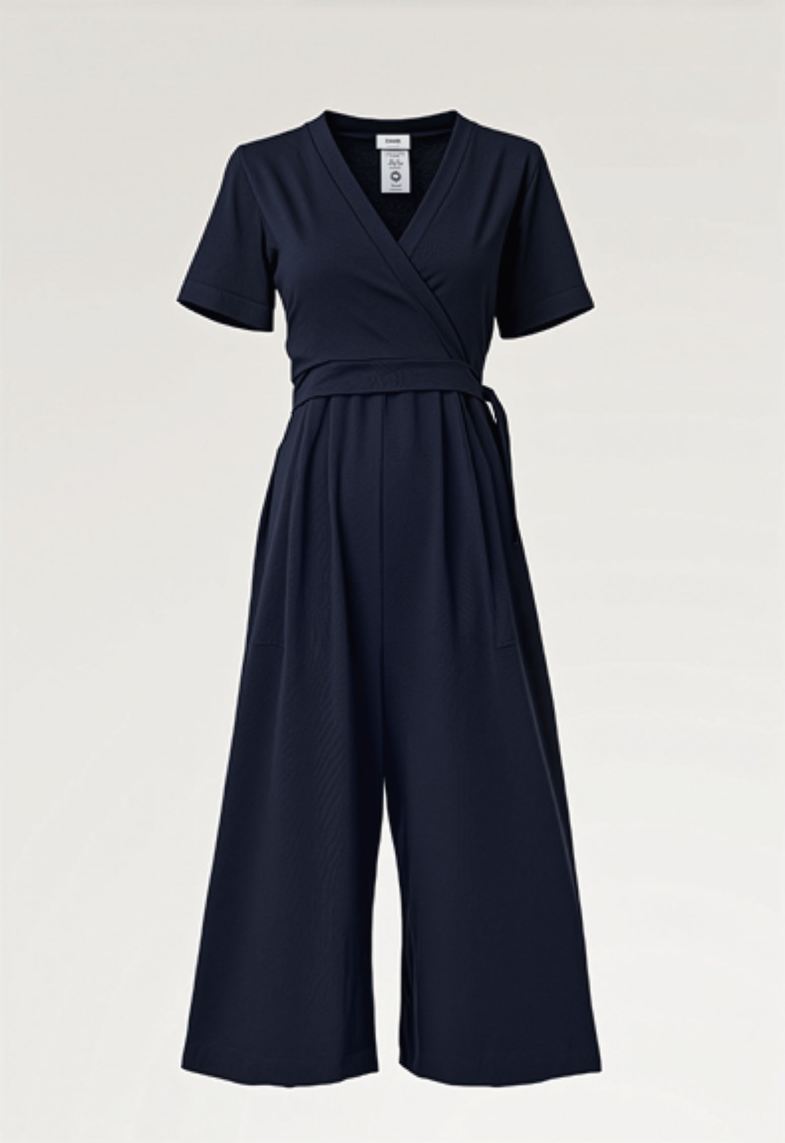 Amelia Maternity & Nursing Jumpsuit in Midnight Blue