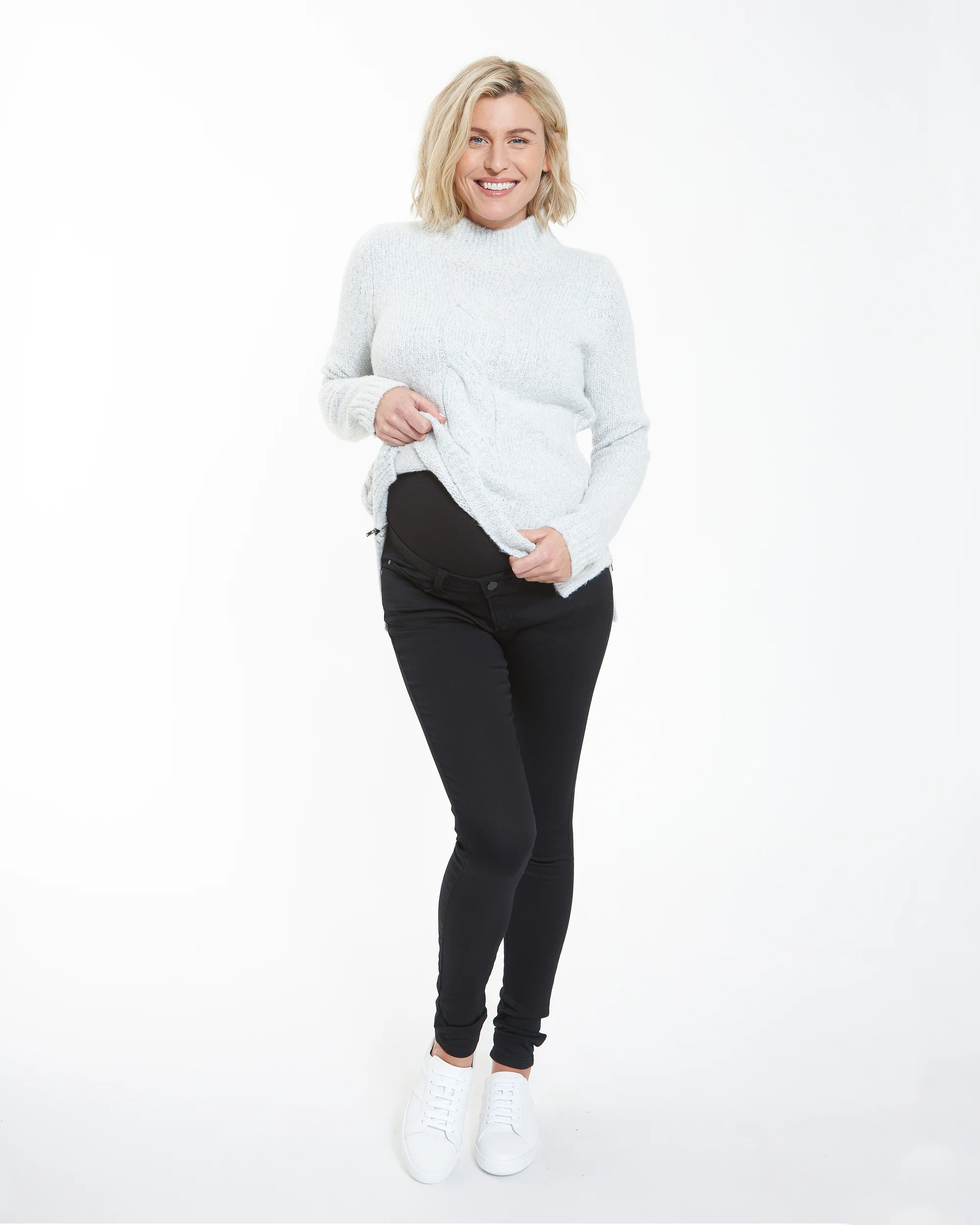 Rebel Maternity Jegging in Black