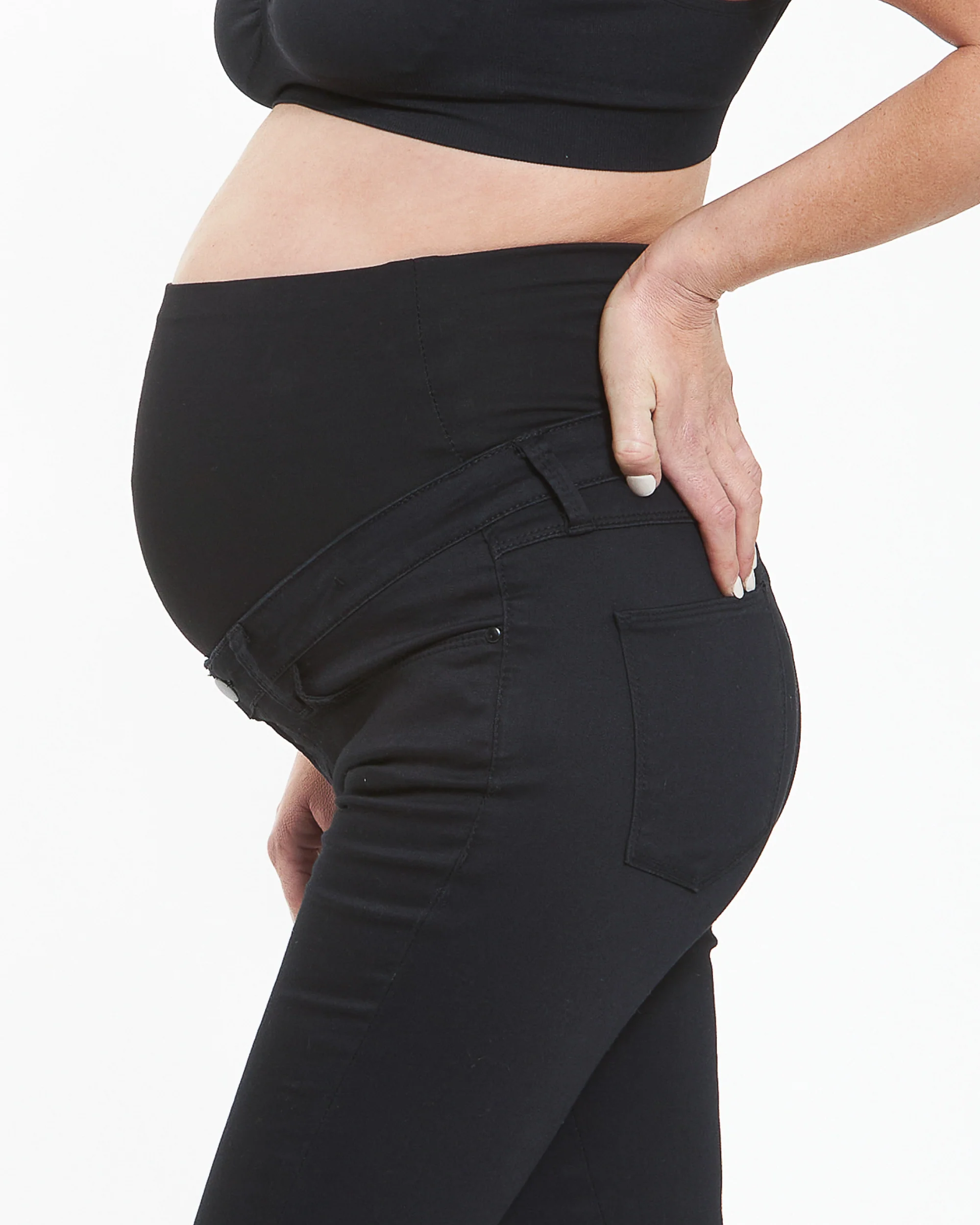 Rebel Maternity Jegging in Black