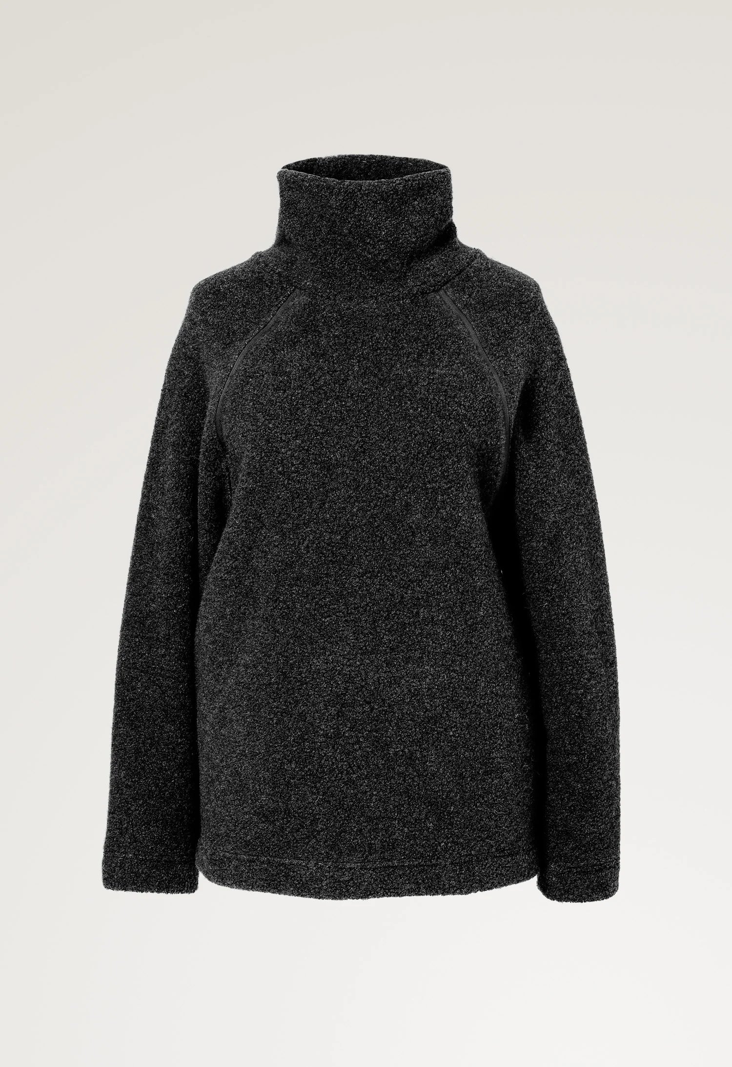 Wool Pile Nursing Sweater