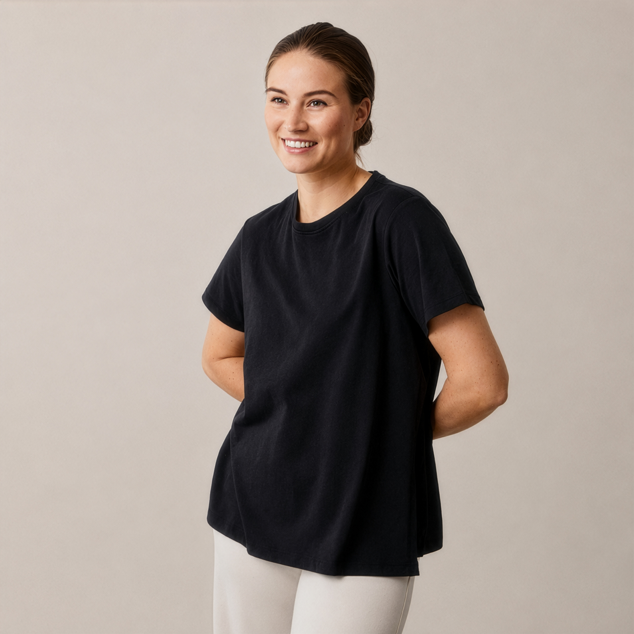 The Shirt Maternity and Nursing in Black
