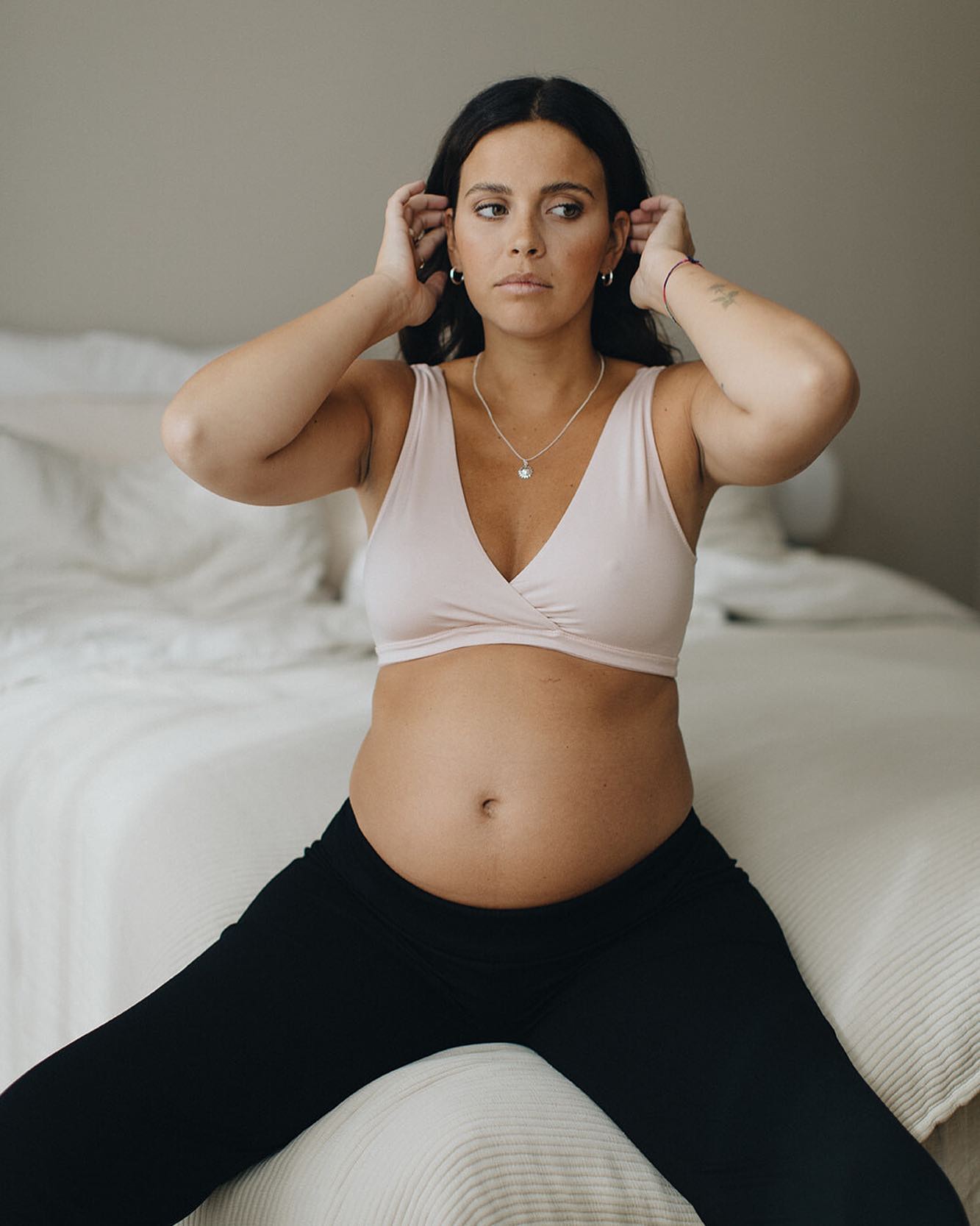 Soft Nursing & Maternity Bra in Pink