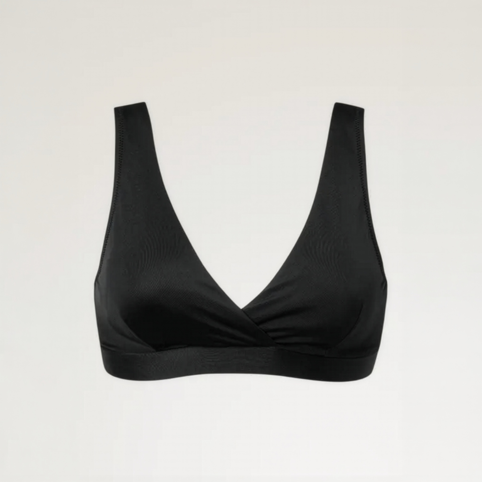 The 24/7 Nursing Bikini Top in Black