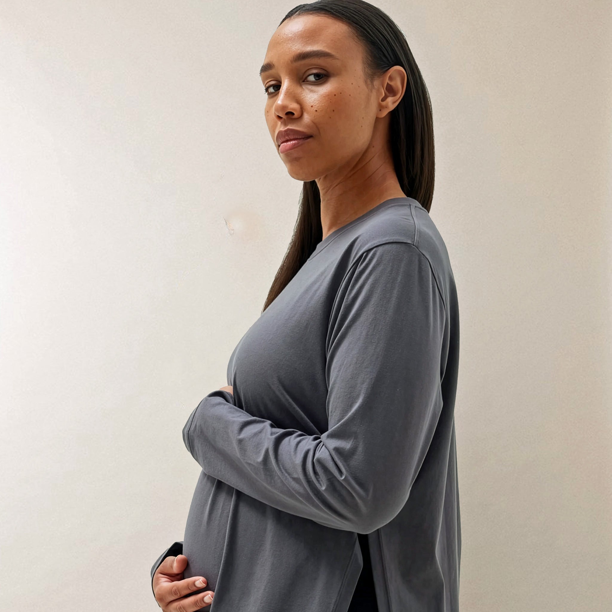 Maternity T-Shirt Long Sleeve