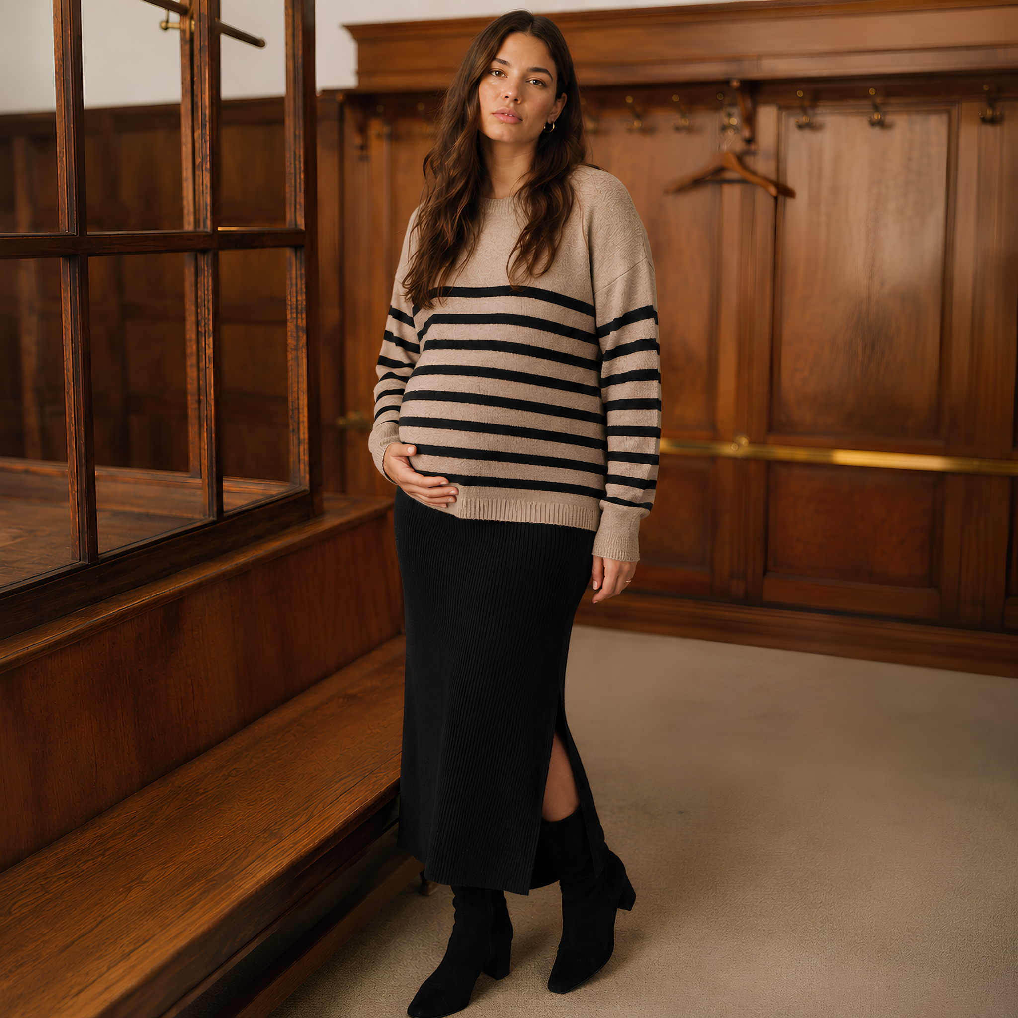 Dani Knit Maternity Skirt