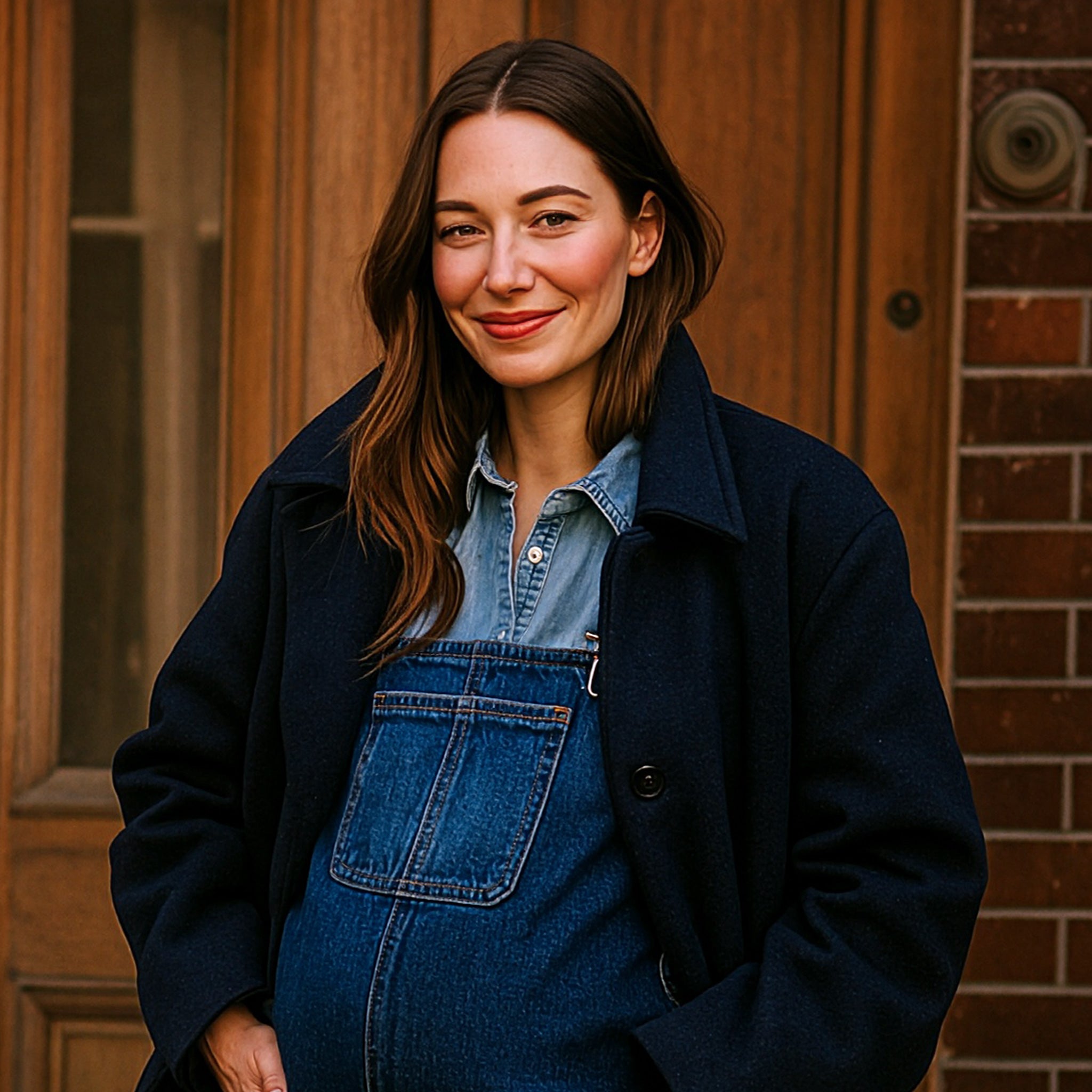 Gerrie Organic Maternity Overalls