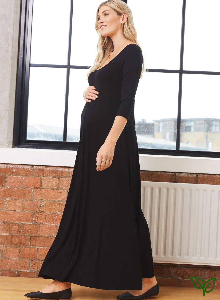 Alora Maternity Maxi Dress