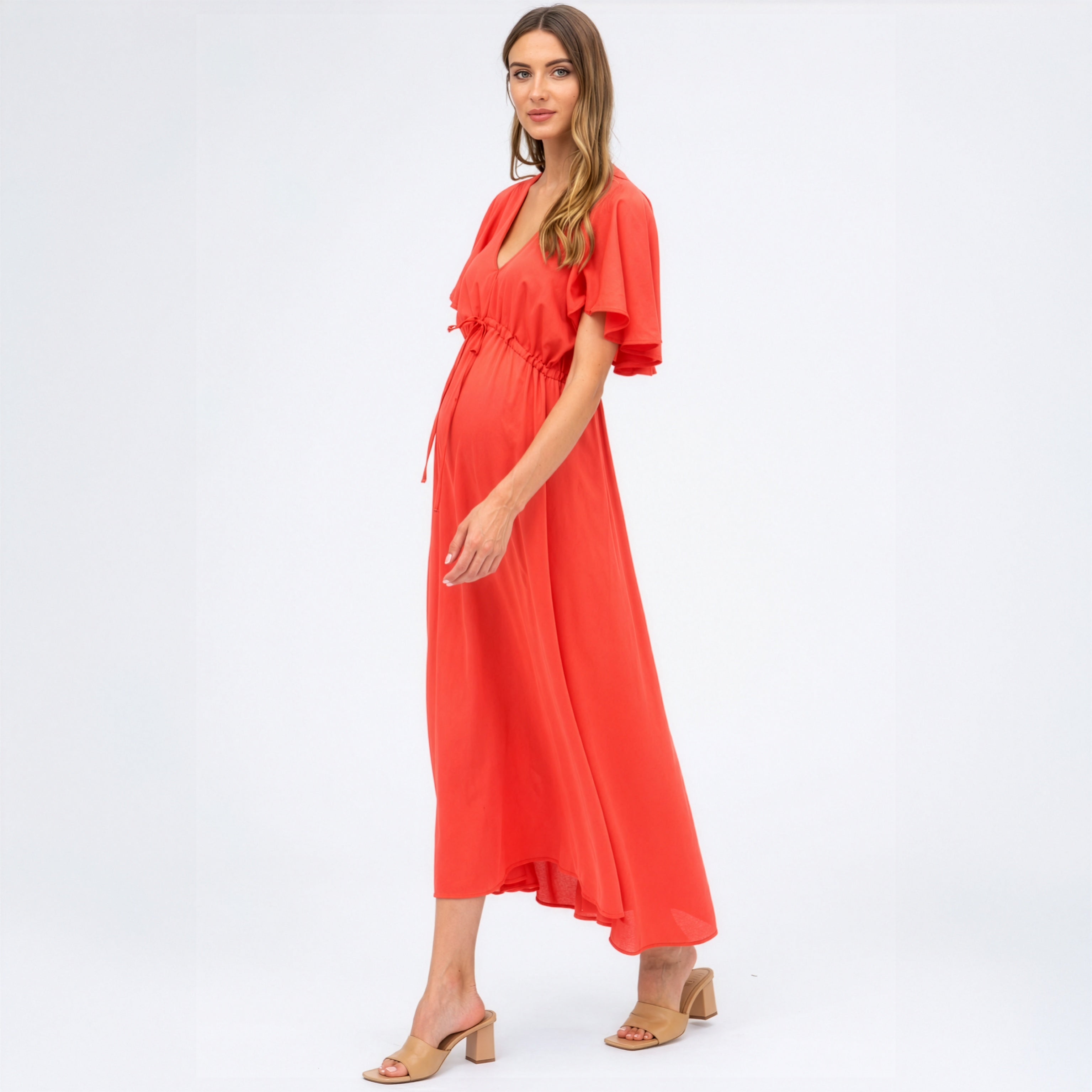 Valentina Maternity Maxi Dress