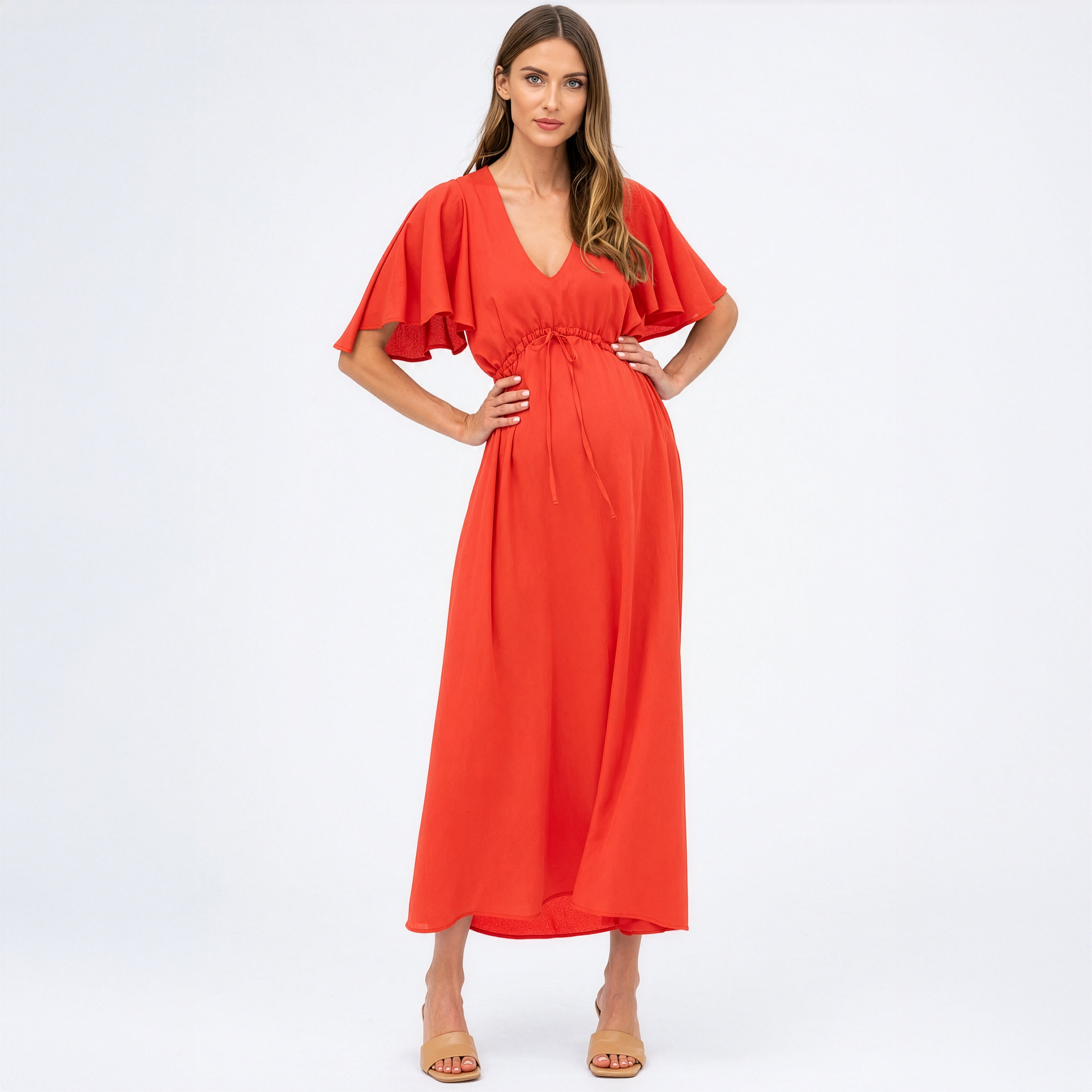 Valentina Maternity Maxi Dress