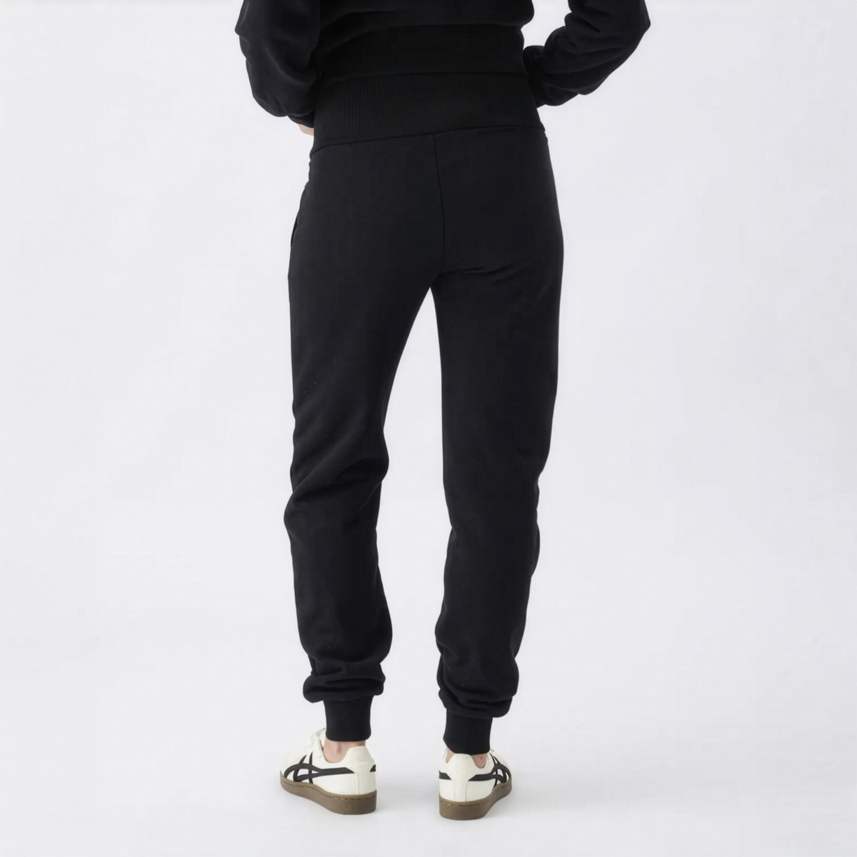 Taylor Over-the-Bump Maternity Joggers in Black