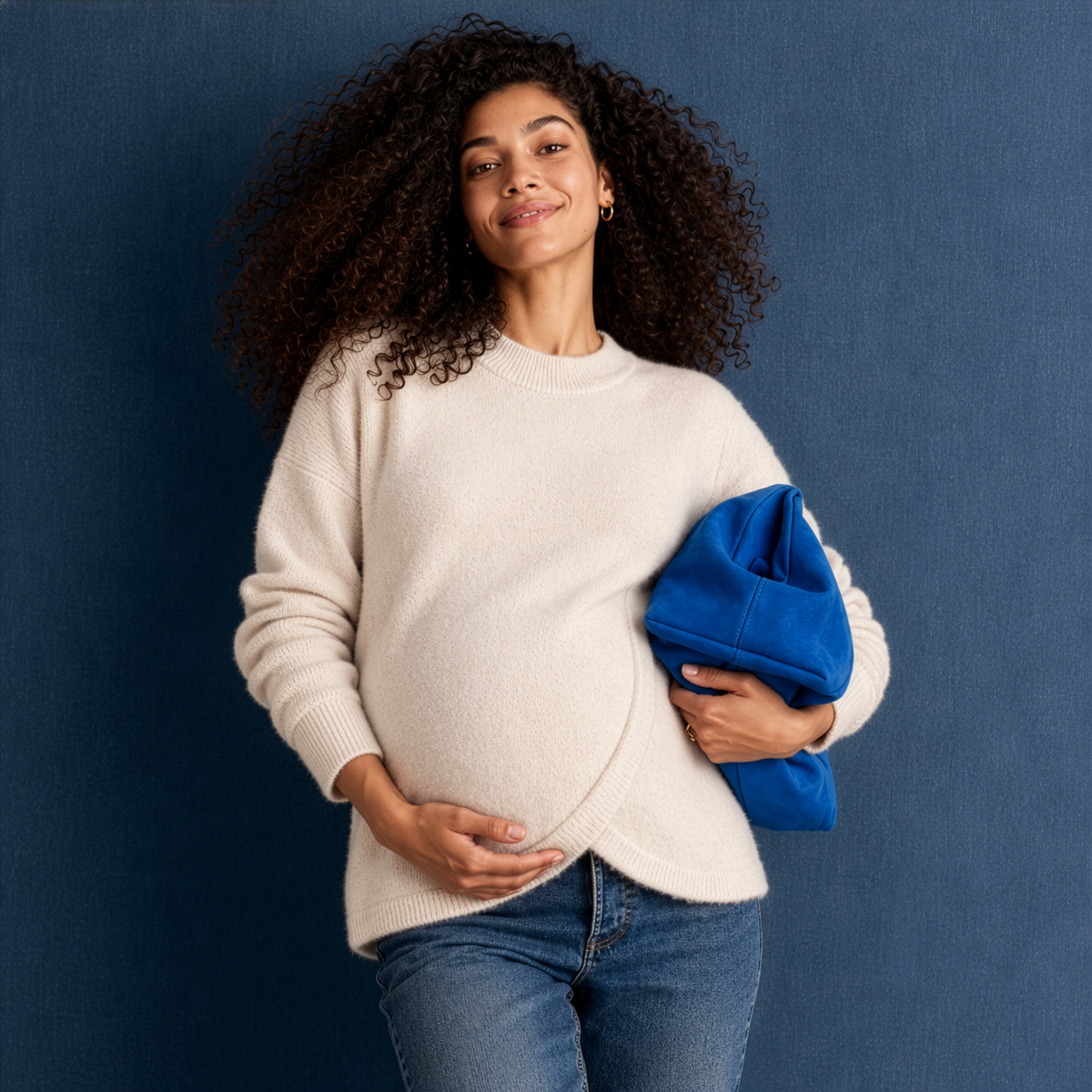 Addison Maternity & Nursing Knit Sweater