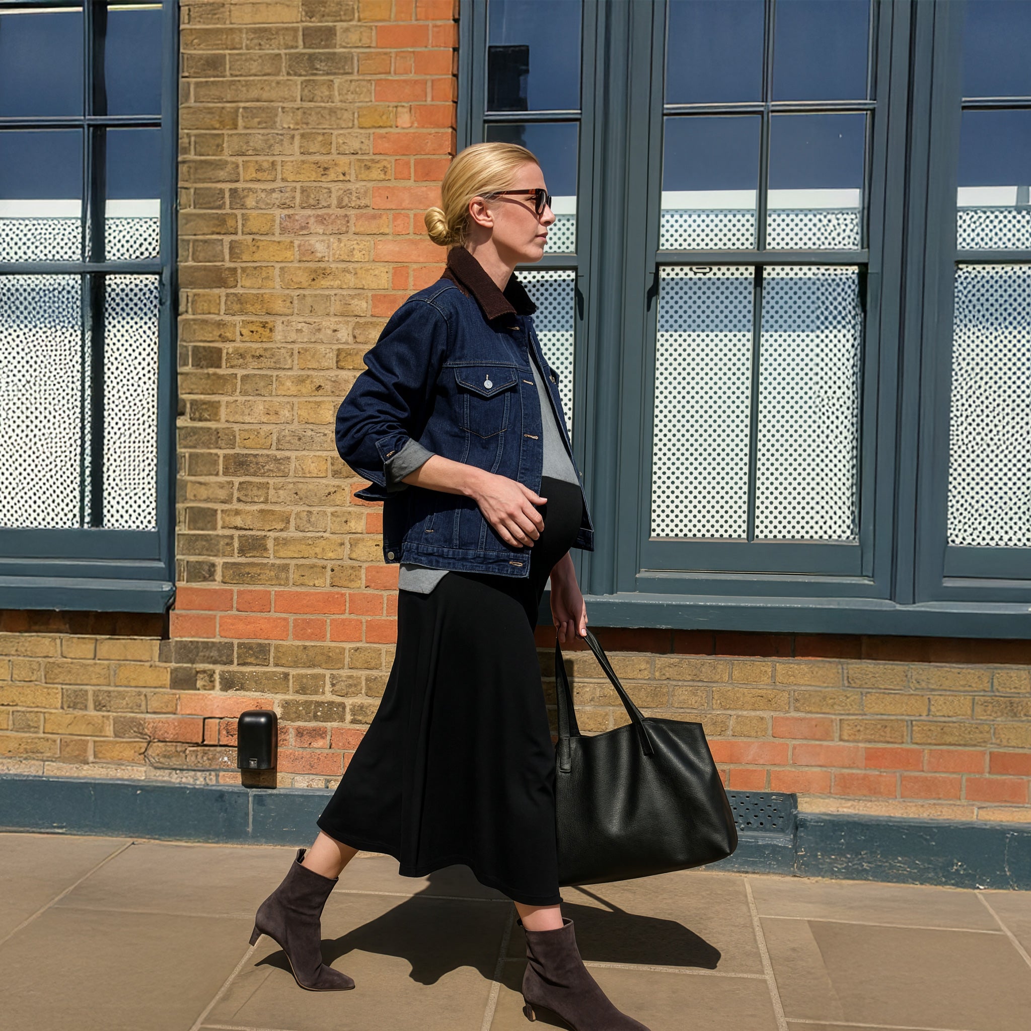 A-Line Knit Skirt
