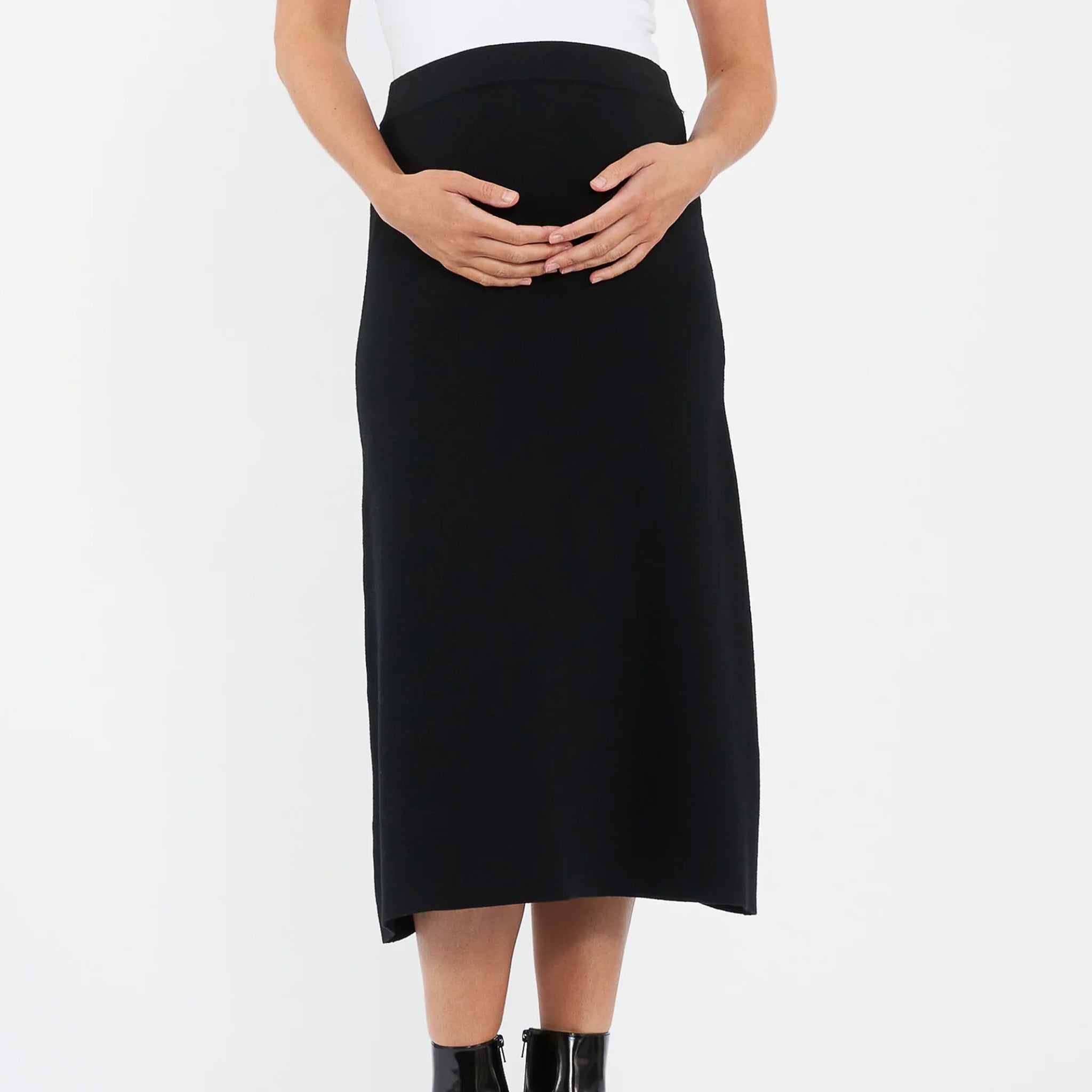 A-Line Knit Skirt