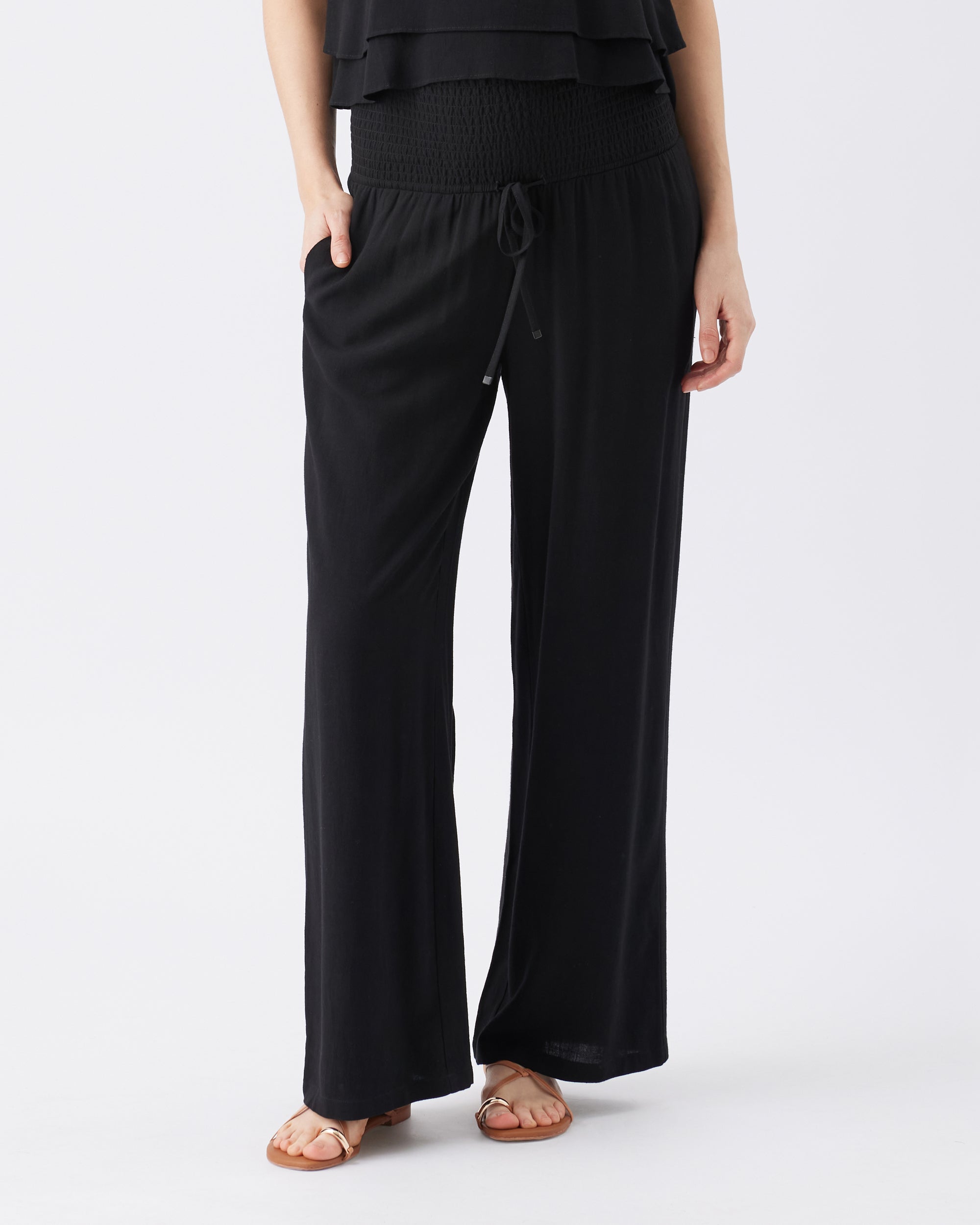 Marlow Shirred Pant