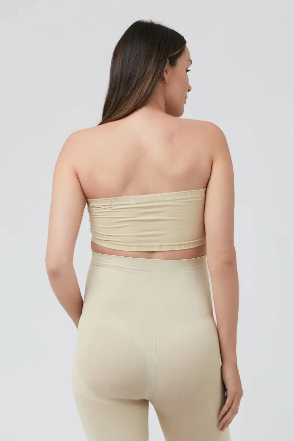 Seamless Bandeau in Natural