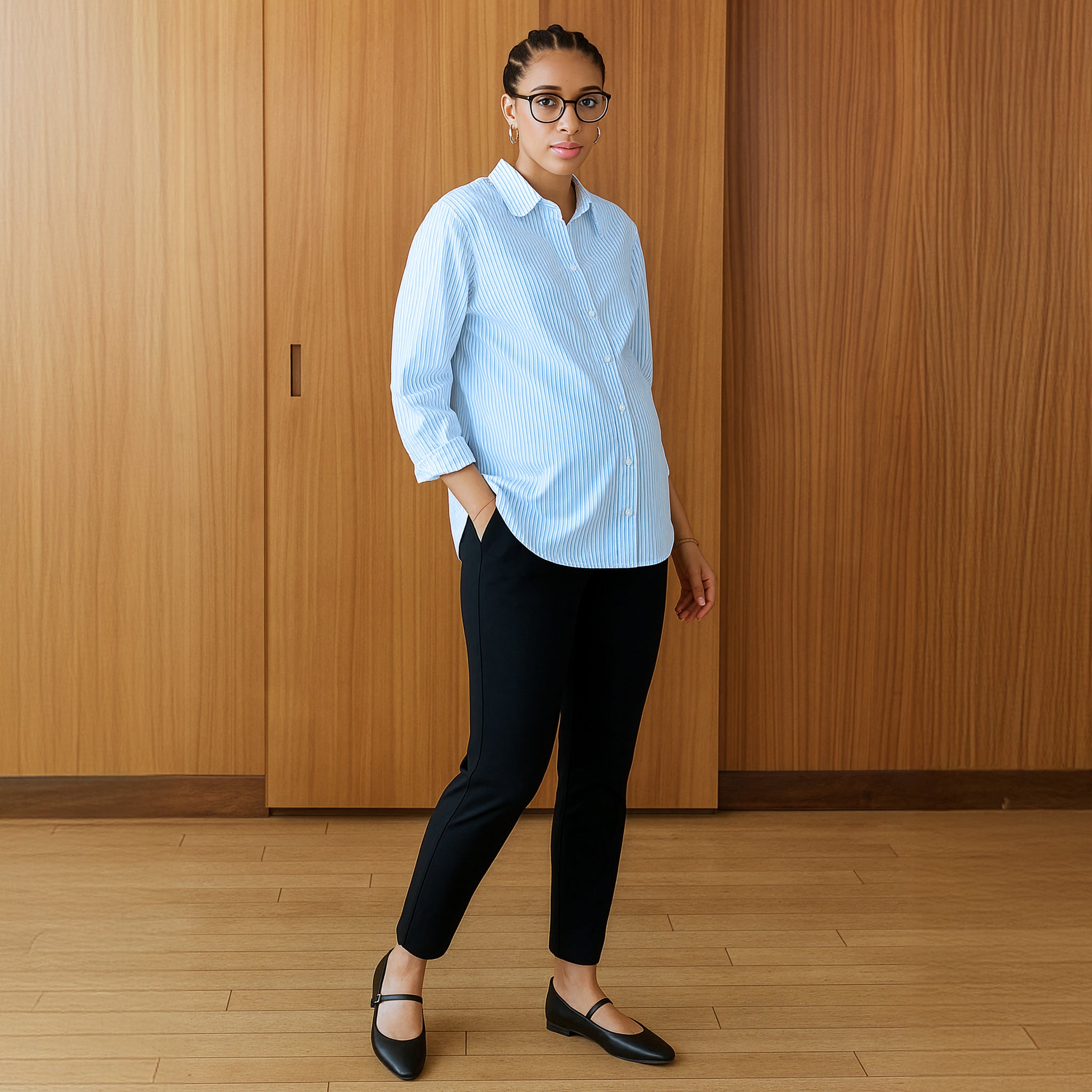 Suzie Super Straight Maternity Pant