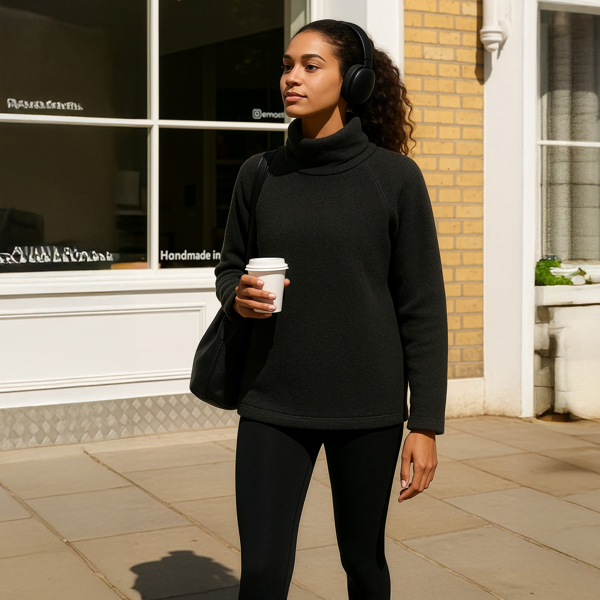 Wool Pile Nursing Sweater