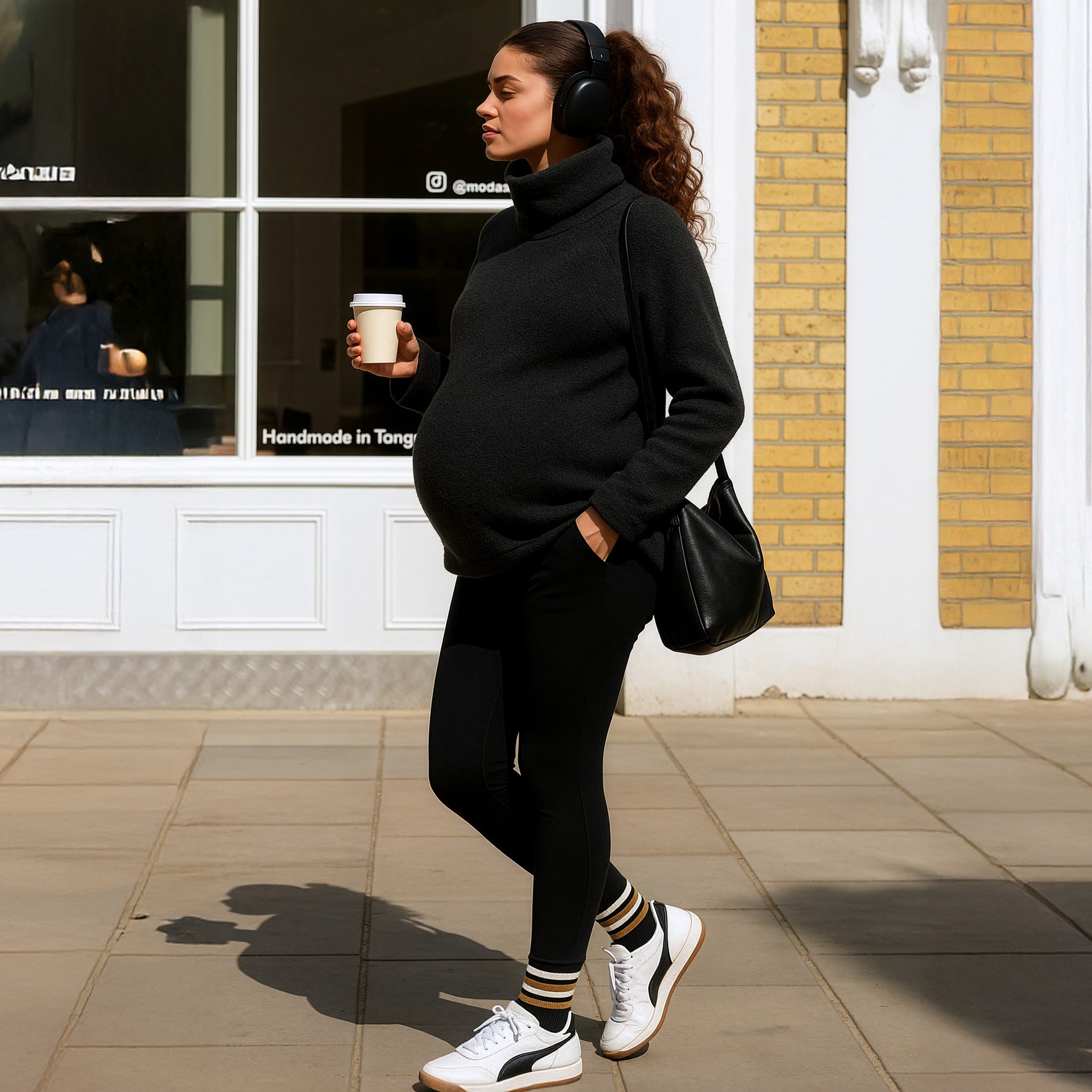 Wool Pile Nursing Sweater