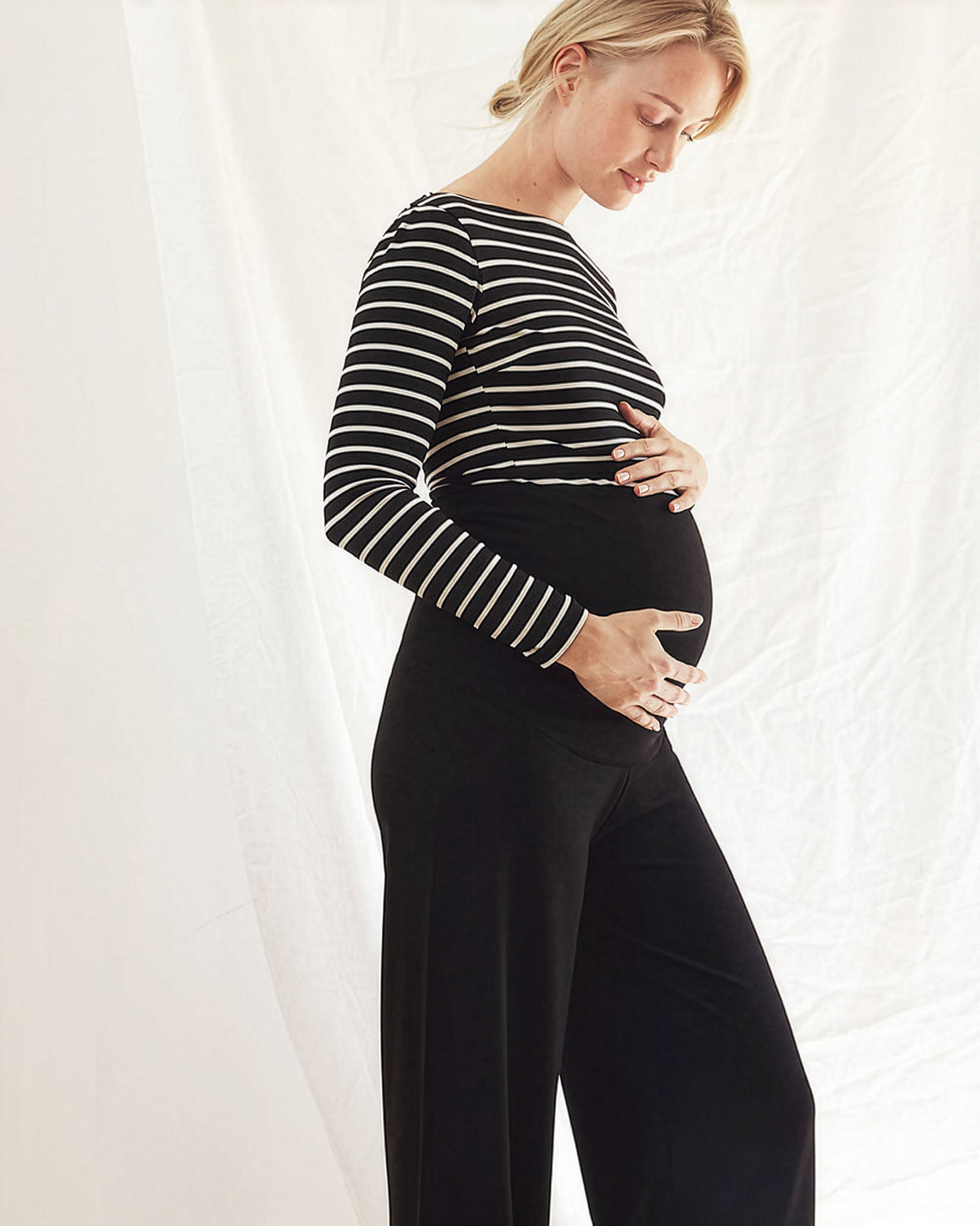OONO Wide Leg Soft Maternity Pant
