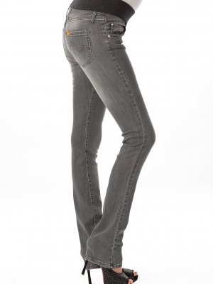 Ripe Maternity Lancaster Straight Leg Pant in Charcoal (Final Sale