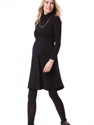 a classic maternity dress that can be worn to the office or to a special occasion