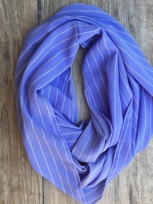summer dip scarf in blue