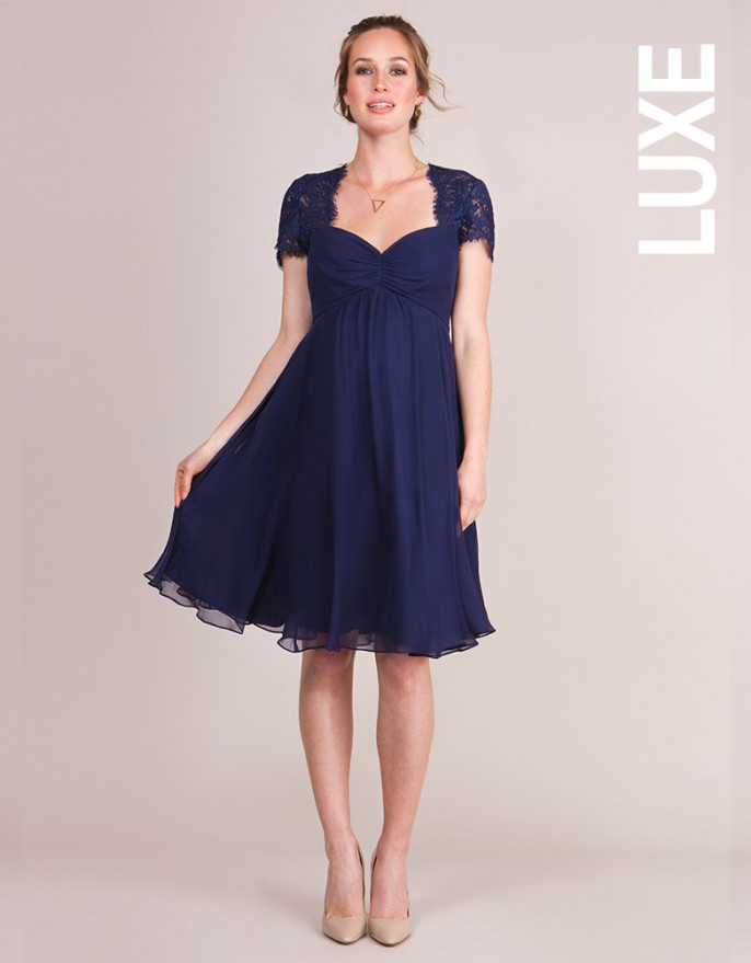 Luxe Lace Maternity & Nursing Dress