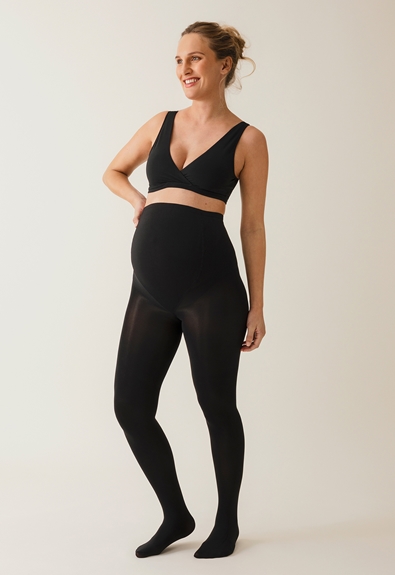 Bpc Bonprix Collection Black Maternity Wear Leggings Size 34-54